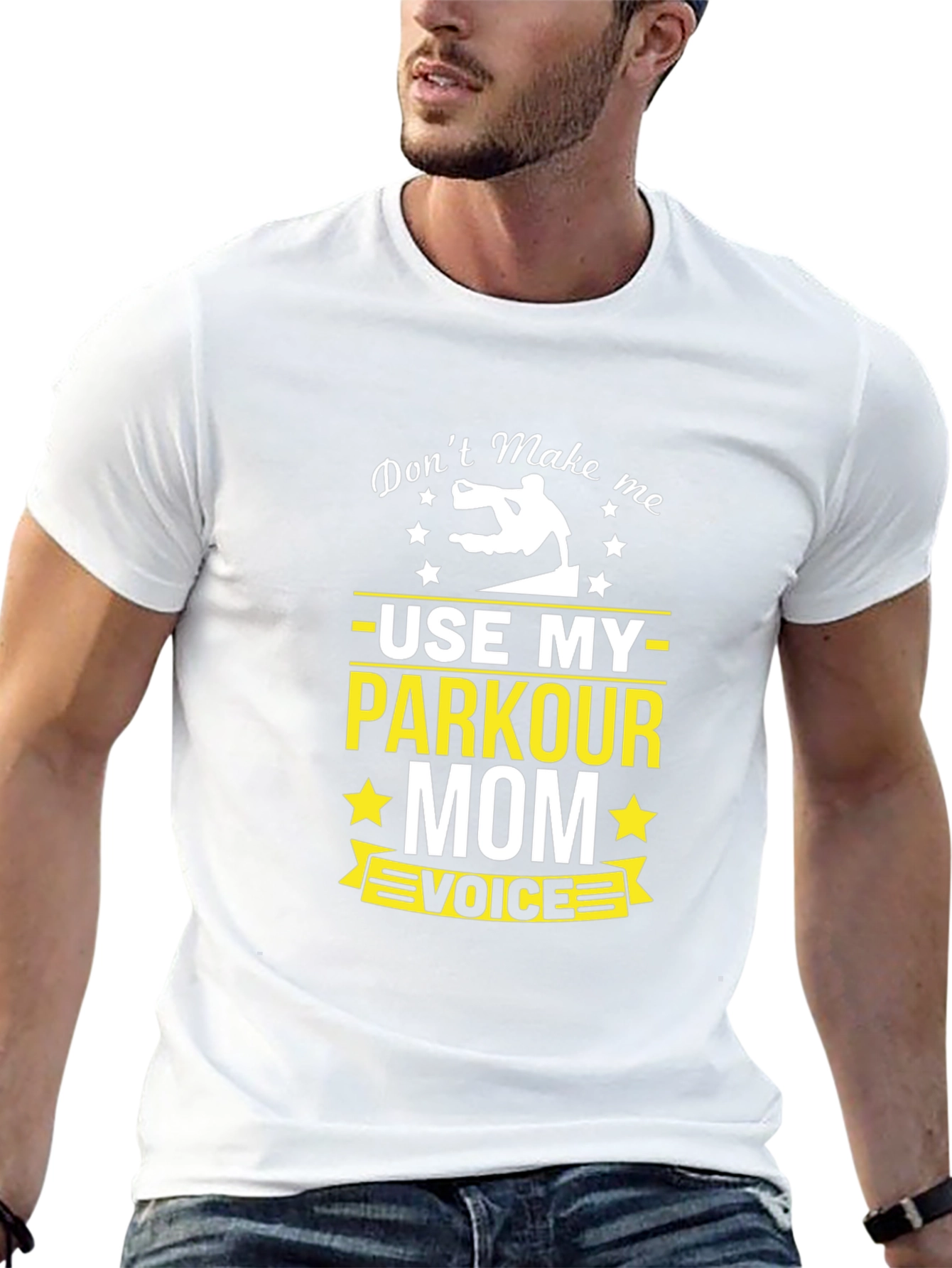 Parkour Mom Graphic Tee - Funny Mothers Day T-Shirt