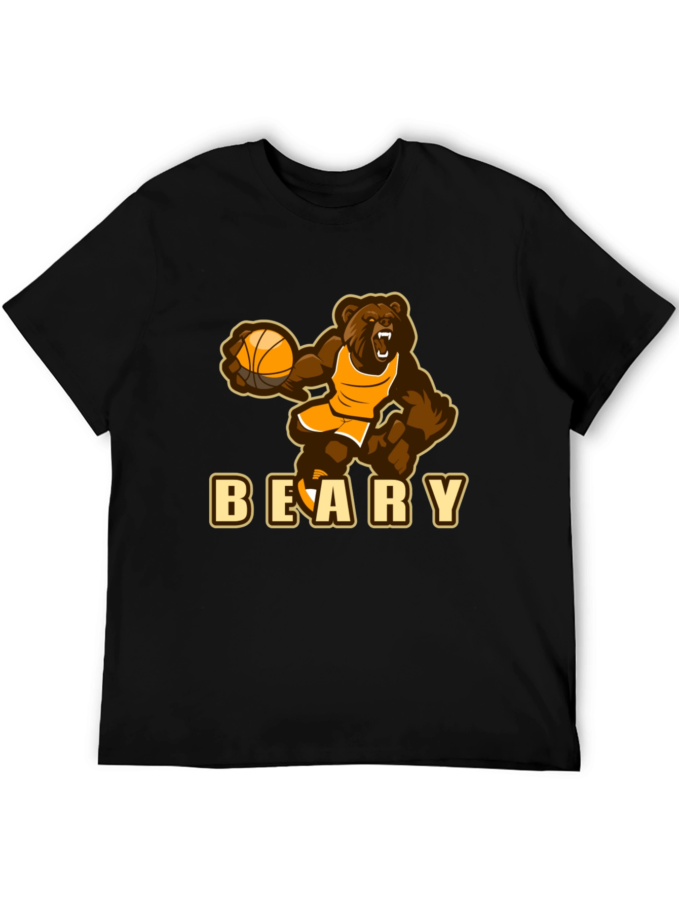 Beary Basketball T-Shirt - Funny Sports Tee