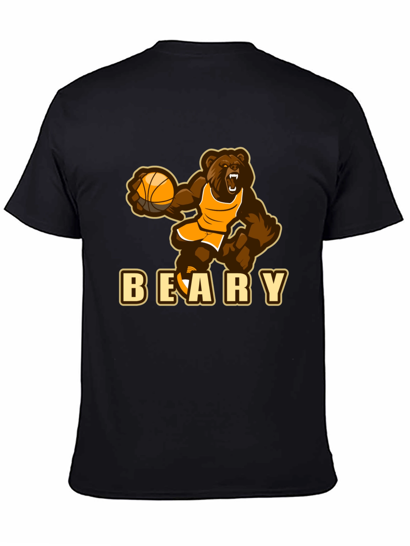 Beary Basketball T-Shirt - Funny Sports Tee