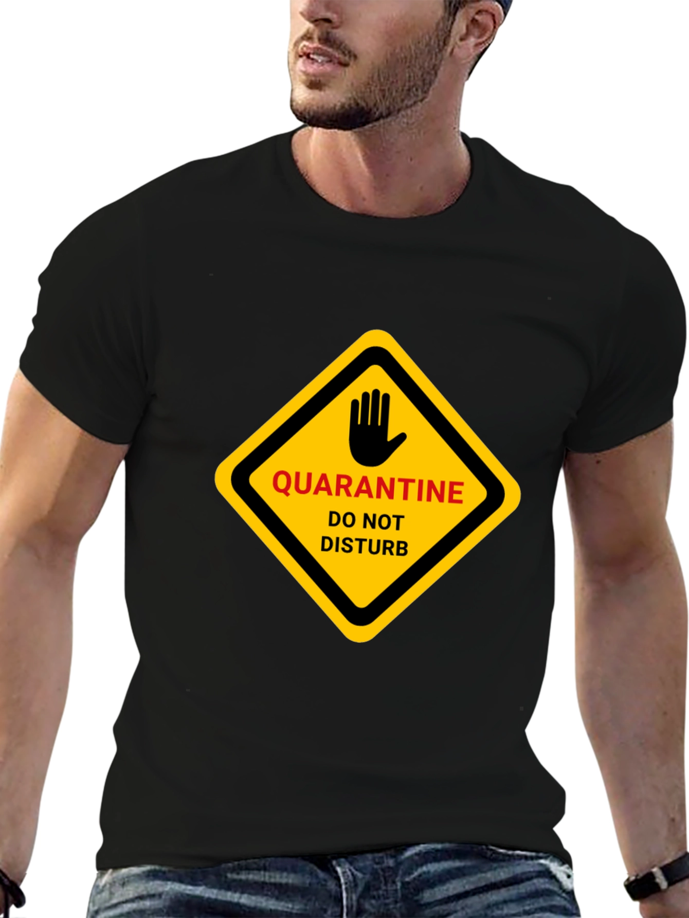 Quarantine Do Not Disturb Graphic T-Shirt
