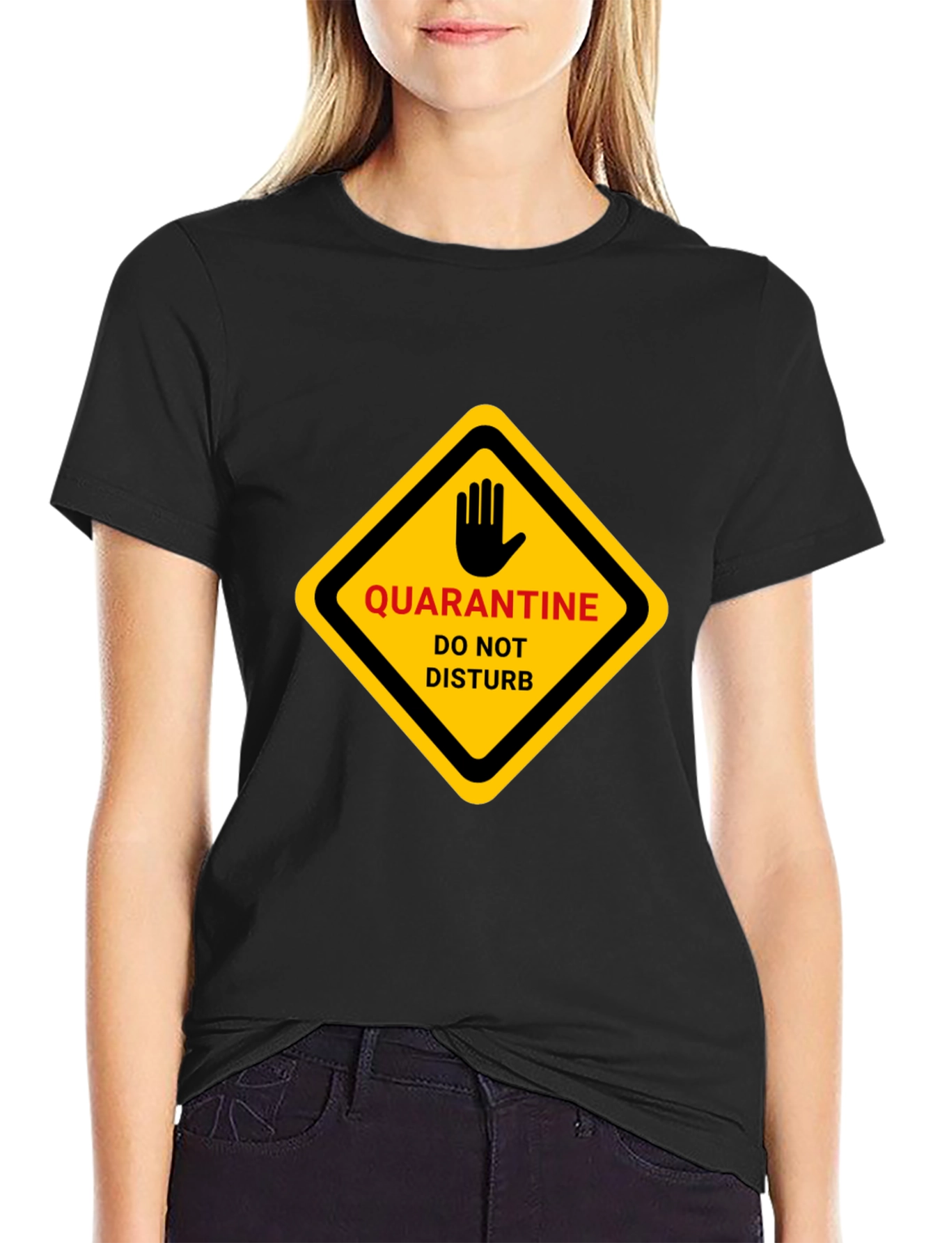Quarantine Do Not Disturb Graphic T-Shirt