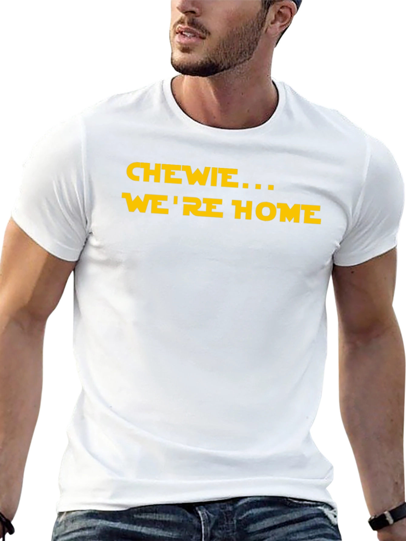 Chewie Were Home Black T-Shirt