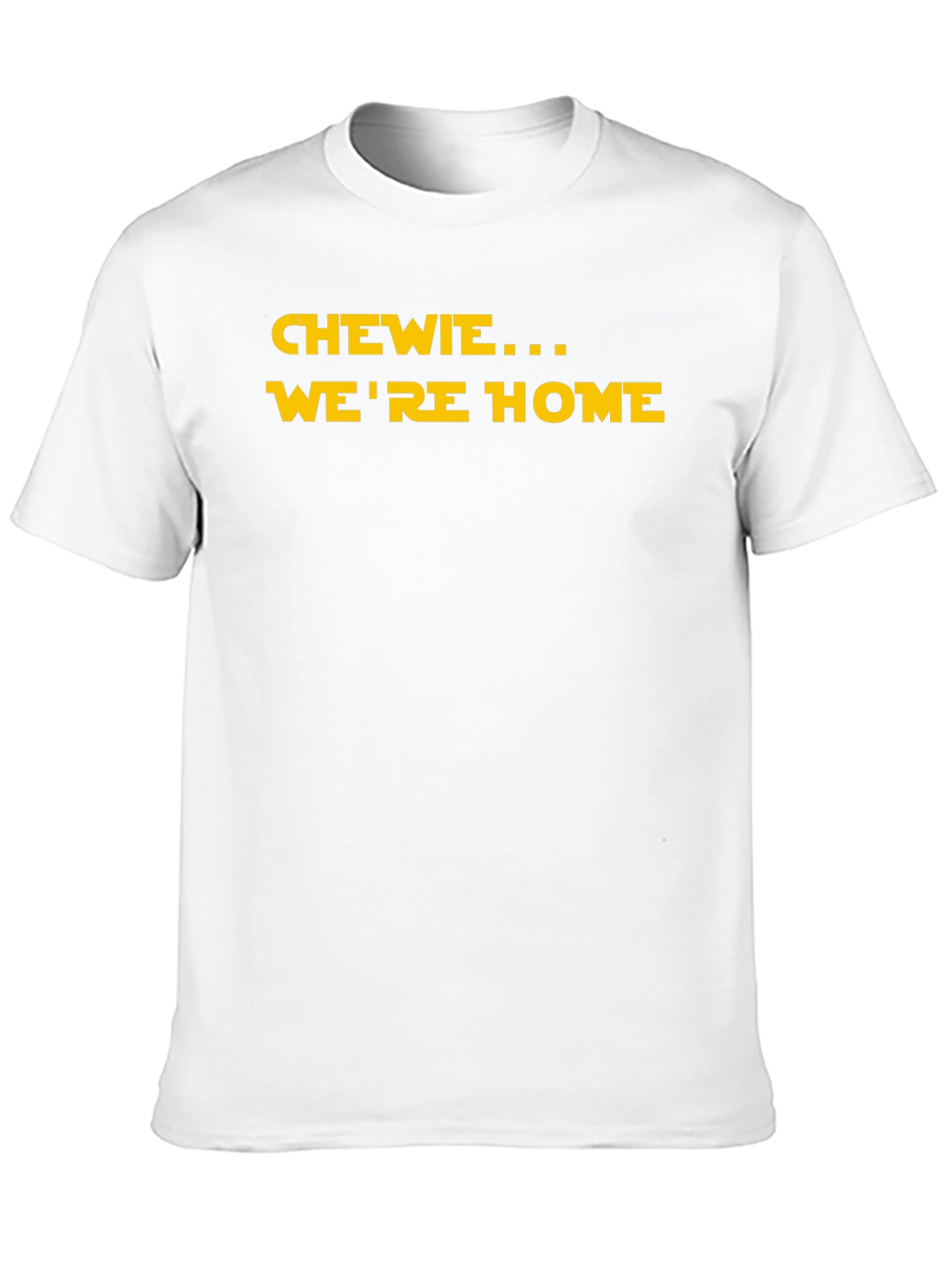 Chewie Were Home Black T-Shirt