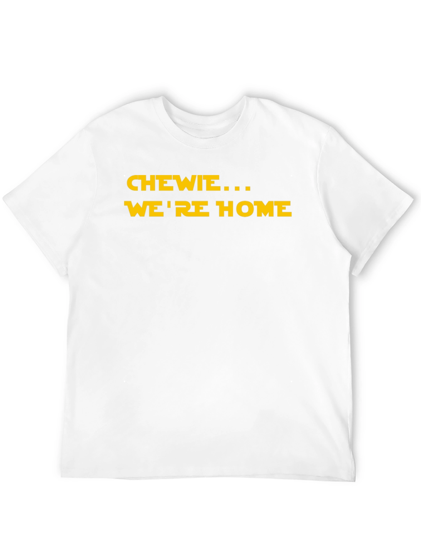 Chewie Were Home Black T-Shirt