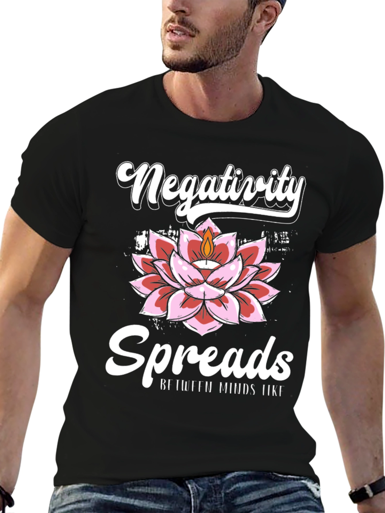 Negativity Spreads Graphic Tee