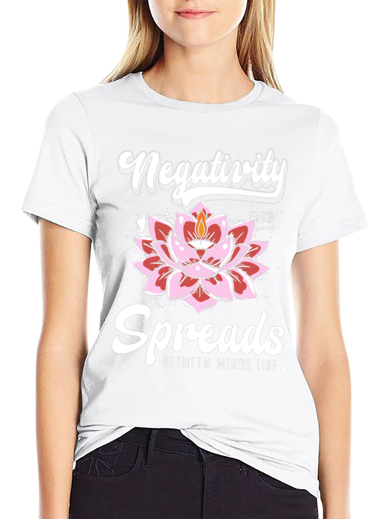 Negativity Spreads Graphic Tee