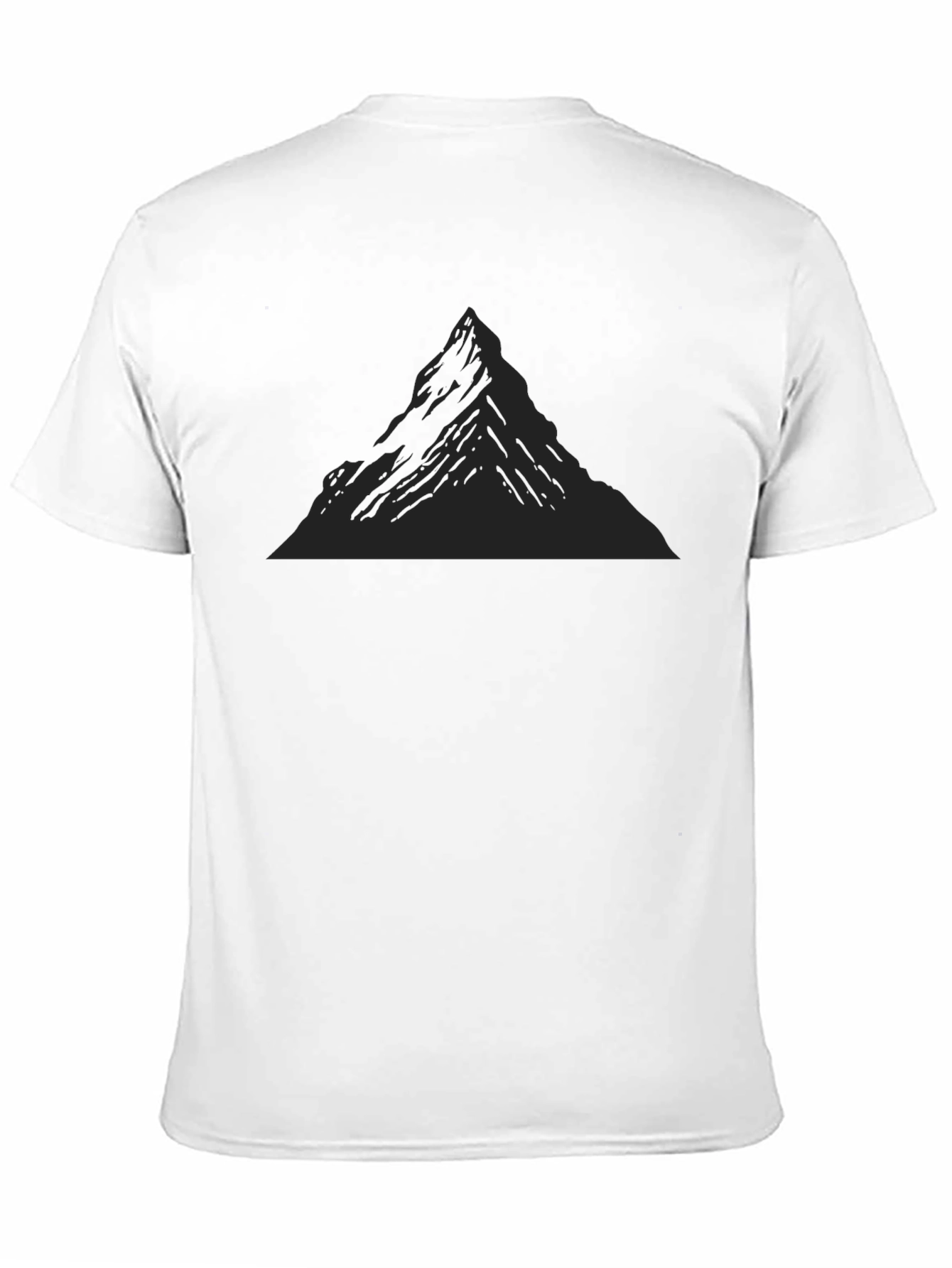 Mountain Peak Graphic T-Shirt - Soft Cotton Blend
