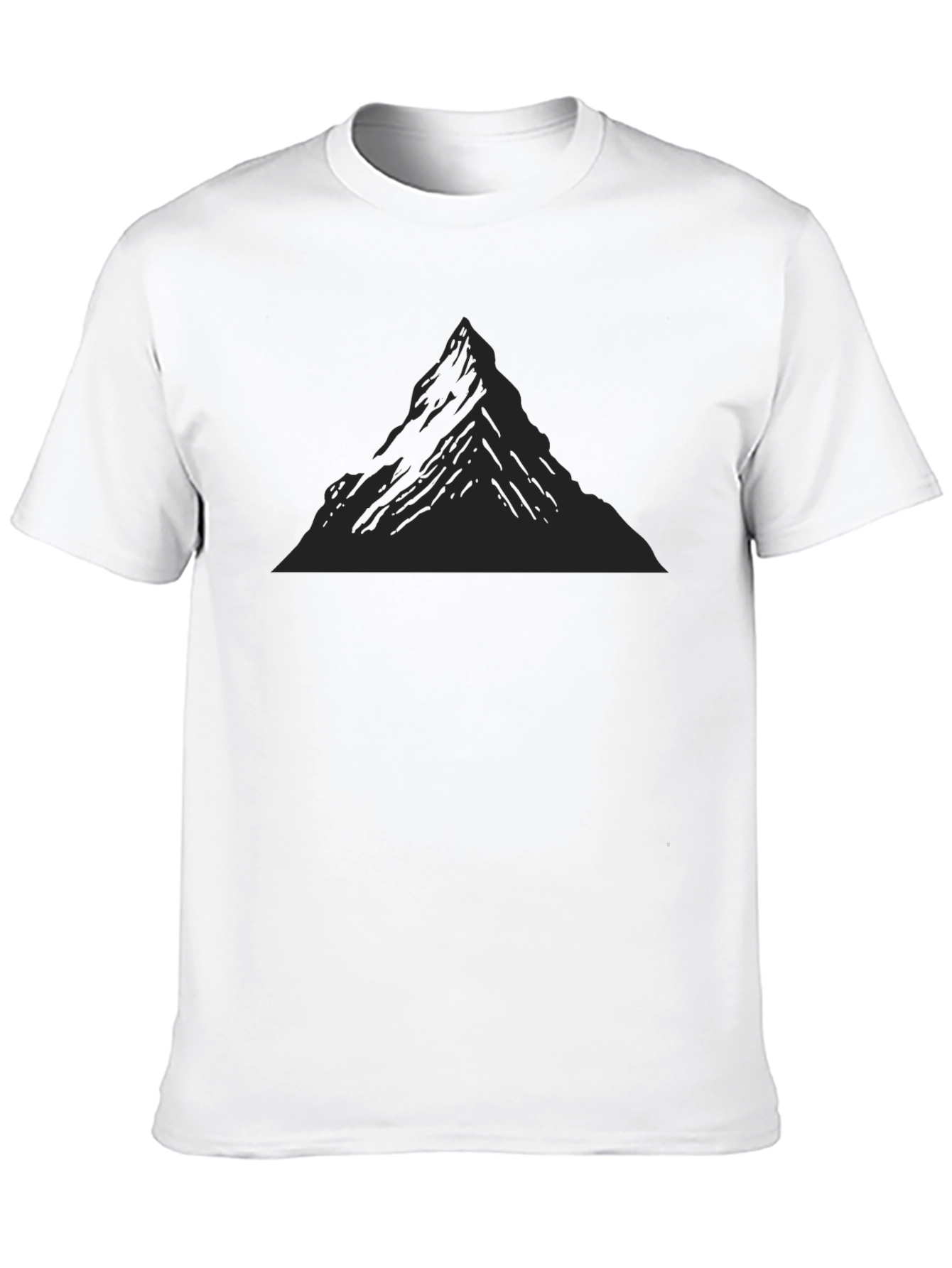 Mountain Peak Graphic T-Shirt - Soft Cotton Blend