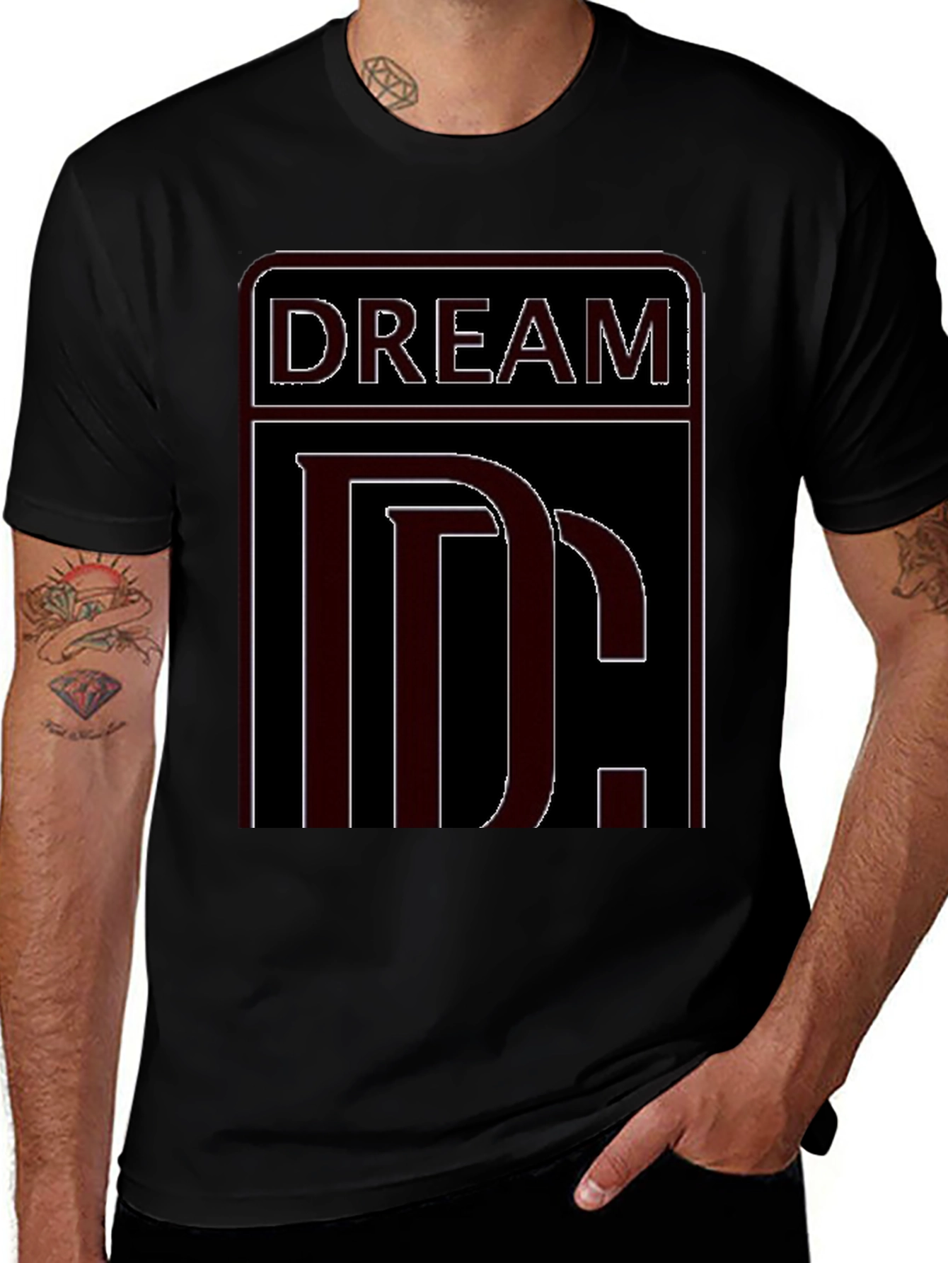 DREAM Graphic T-Shirt - Black
