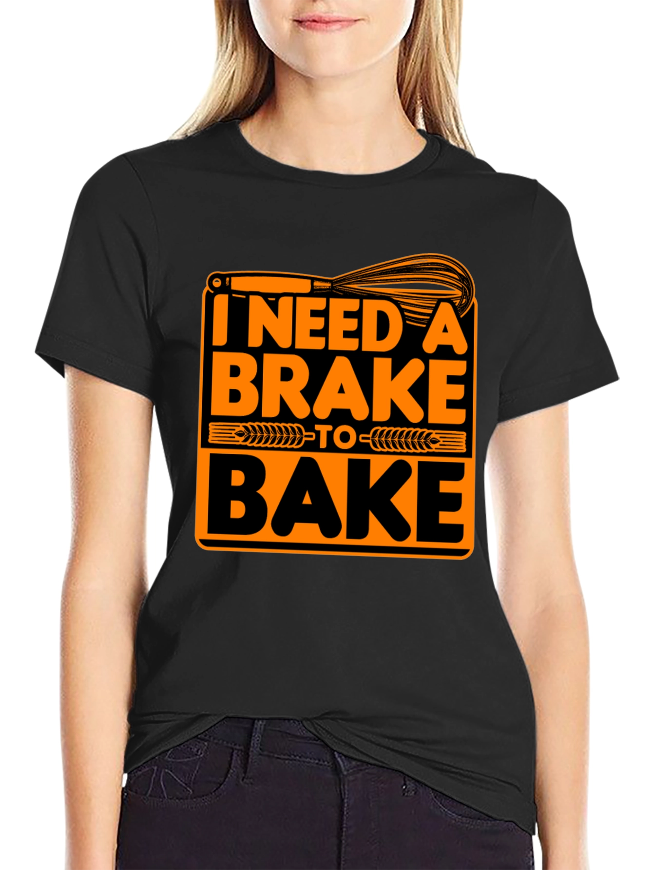 I Need A Brake To Bake Graphic T-Shirt