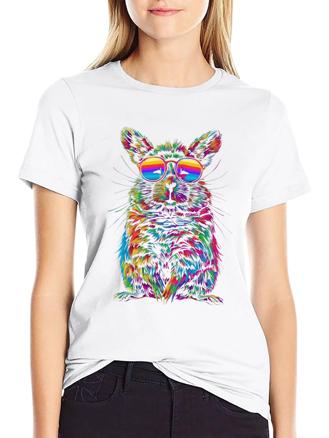 Cool Chinchilla Rainbow T-Shirt