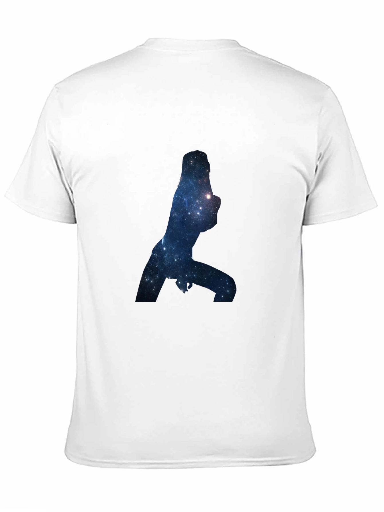 Galaxy Silhouette Black T-Shirt