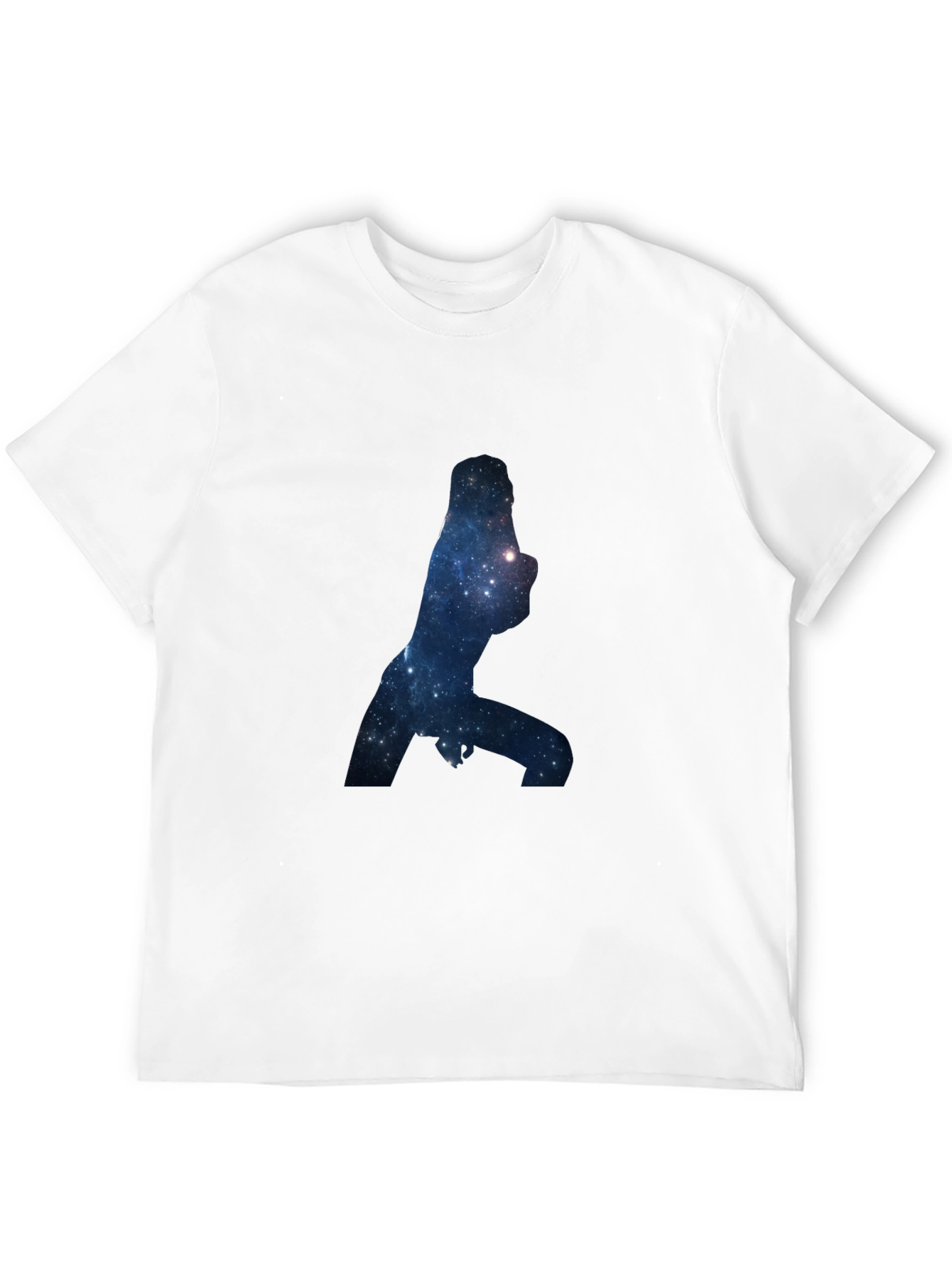 Galaxy Silhouette Black T-Shirt