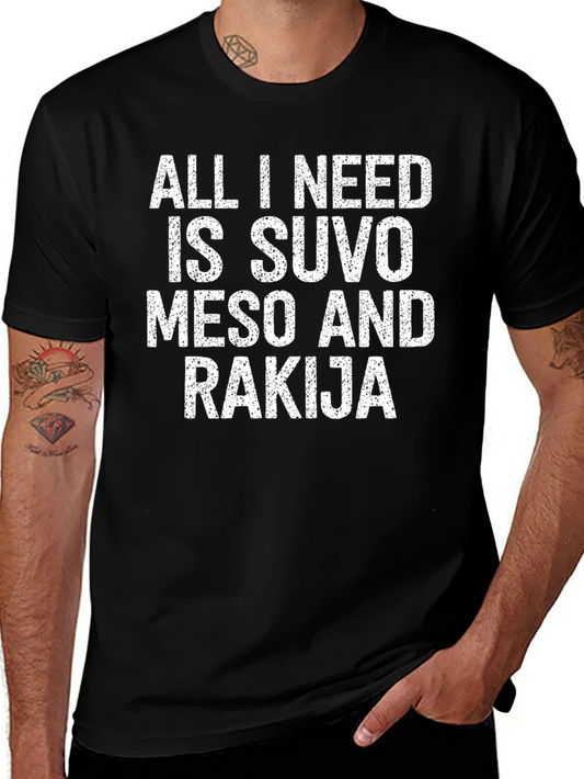 Suvo Meso Rakija T-Shirt
