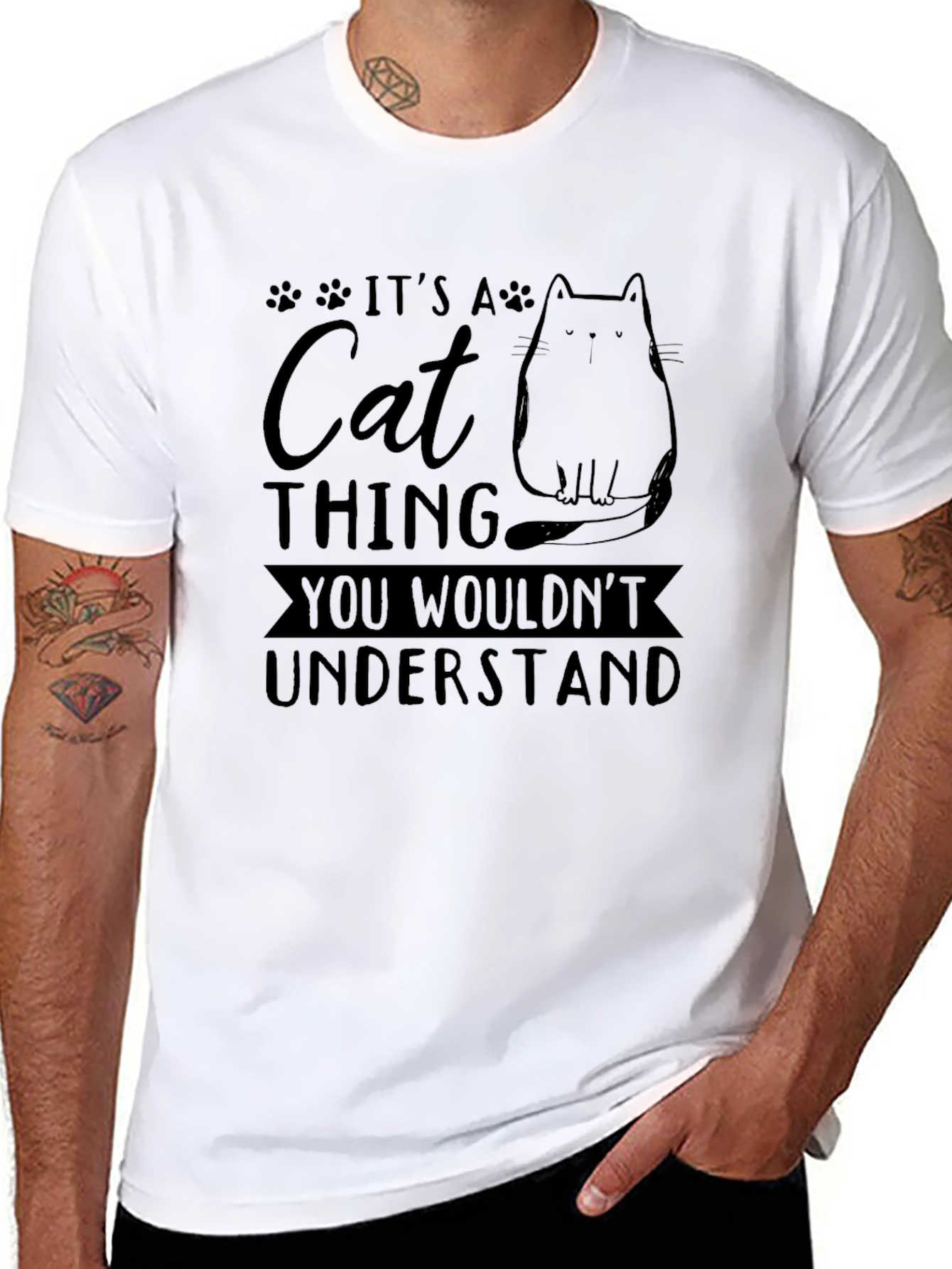 Cat Thing Graphic T-Shirt