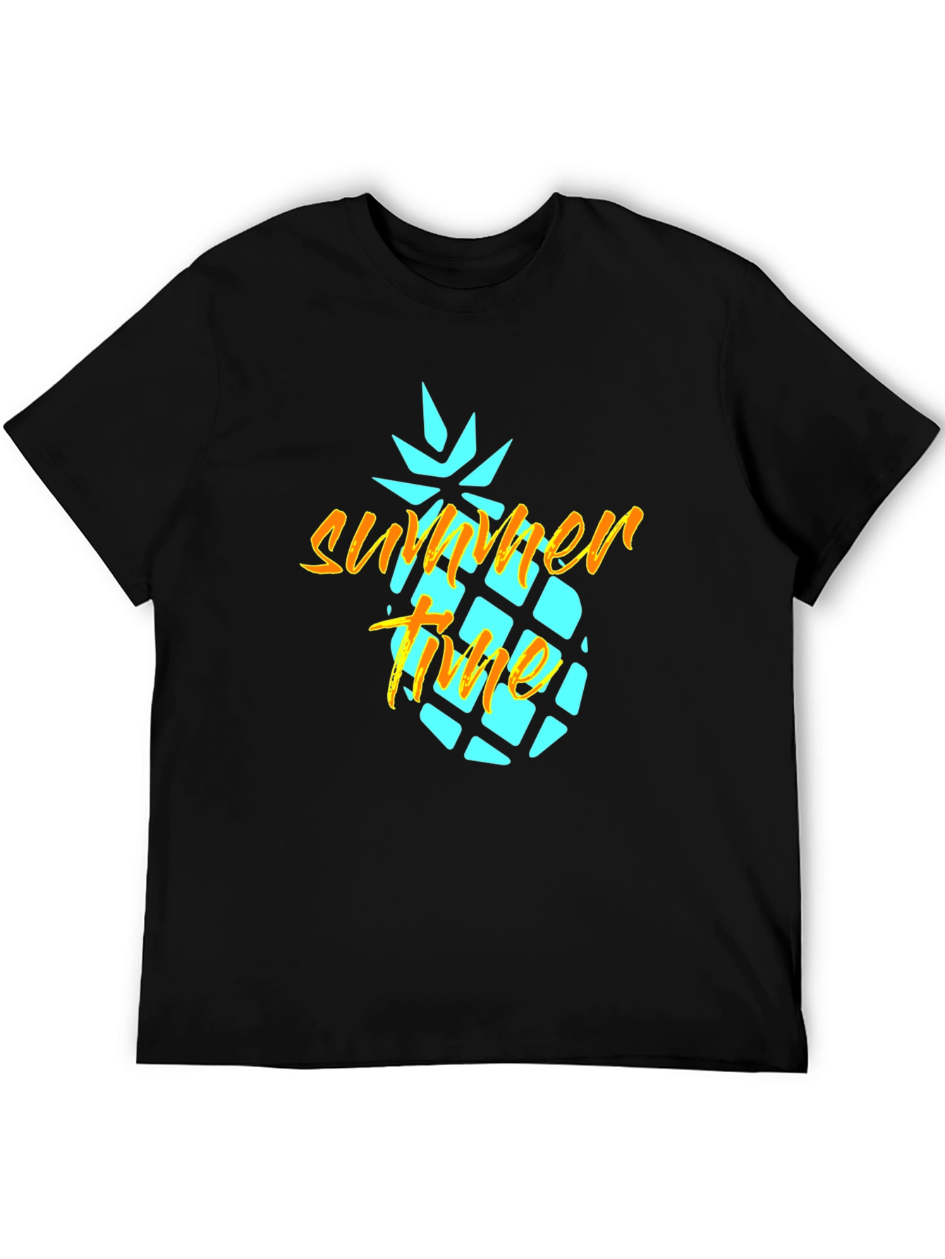 Summer Time Pineapple Graphic Tee