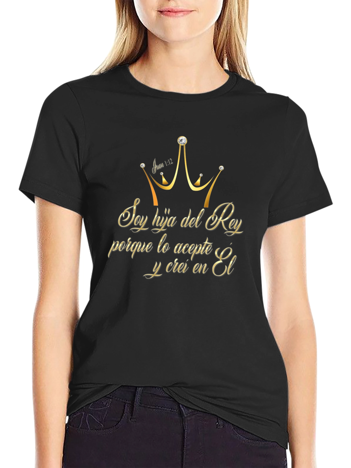 Soy Hija Del Rey Christian T-Shirt