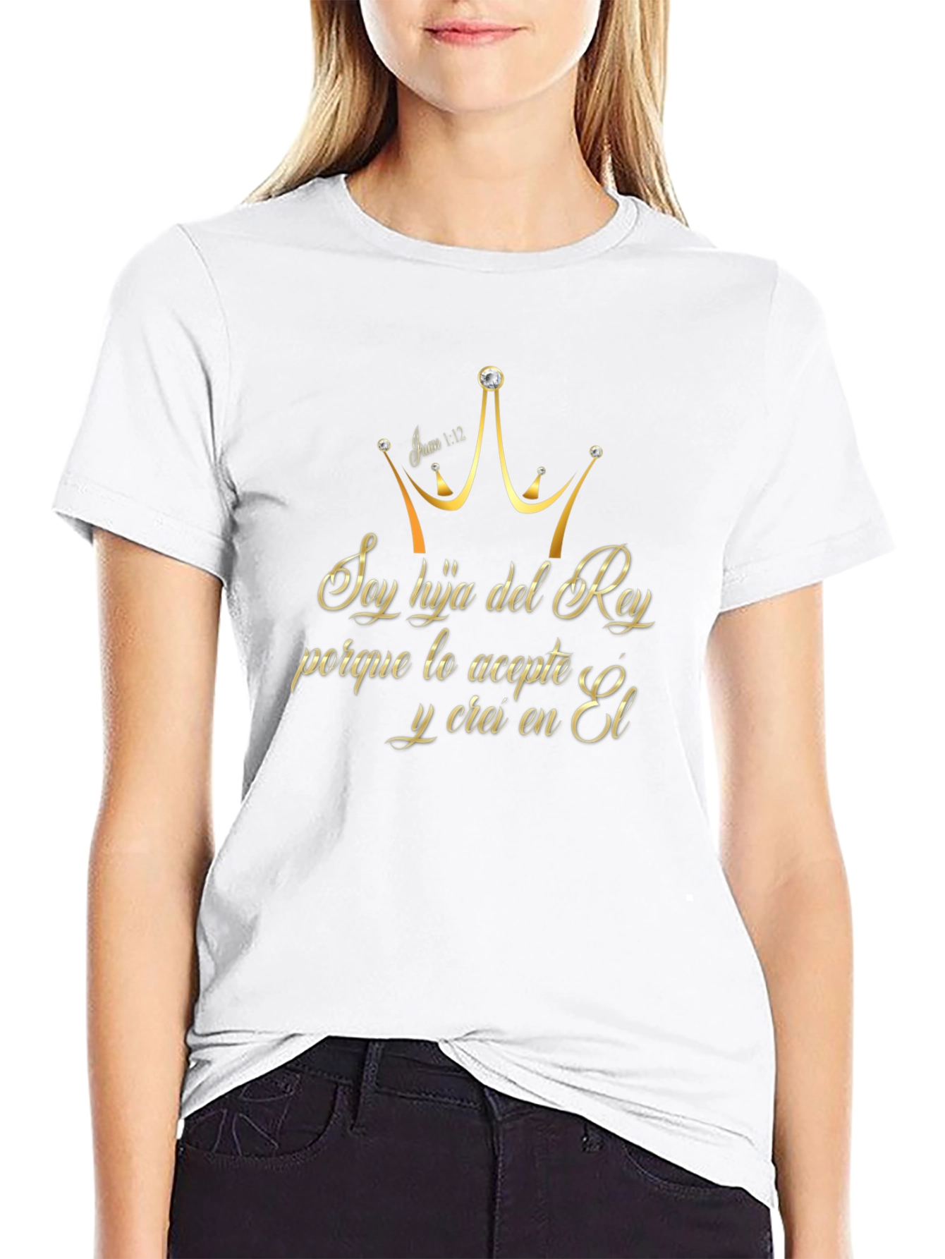 Soy Hija Del Rey Christian T-Shirt