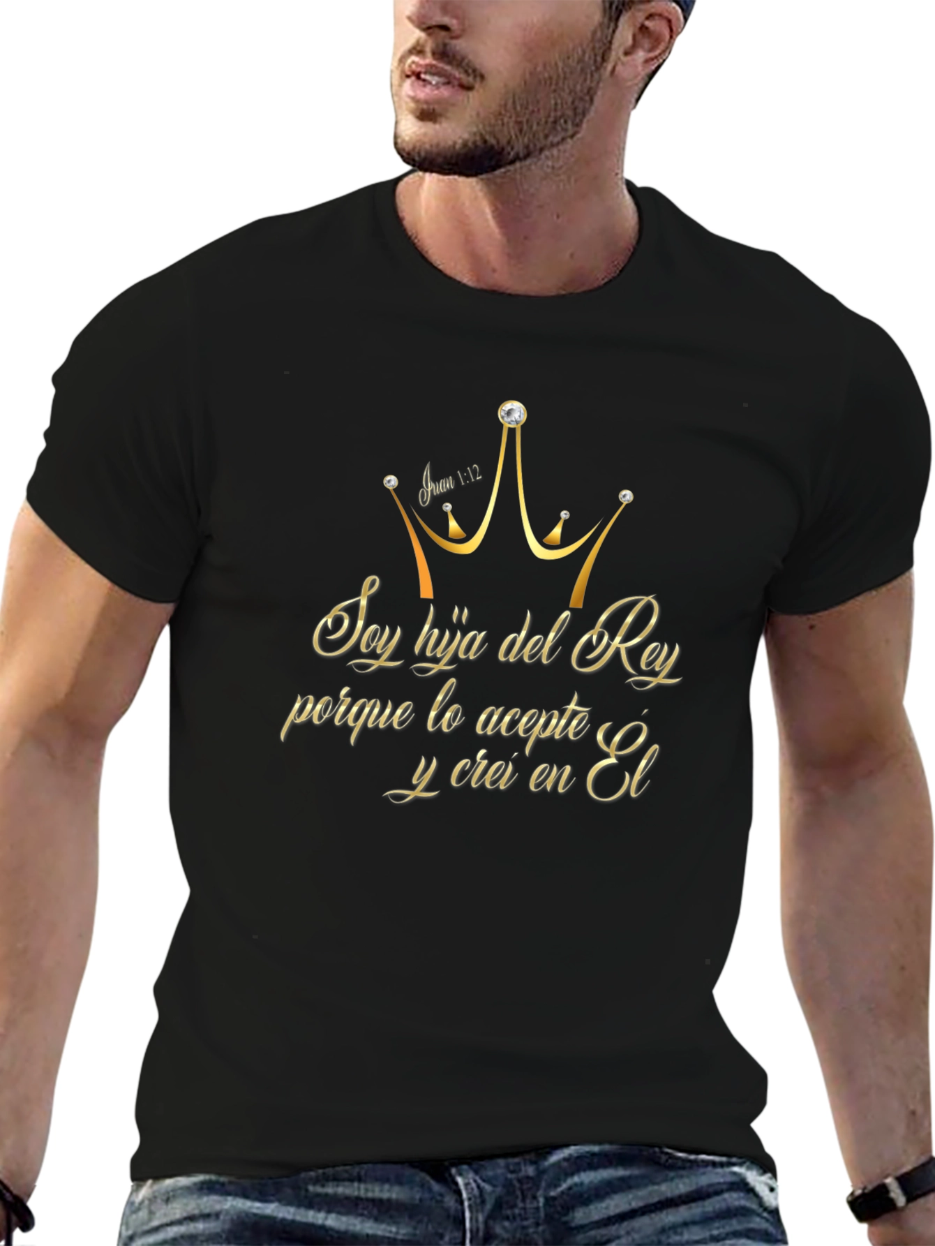 Soy Hija Del Rey Christian T-Shirt