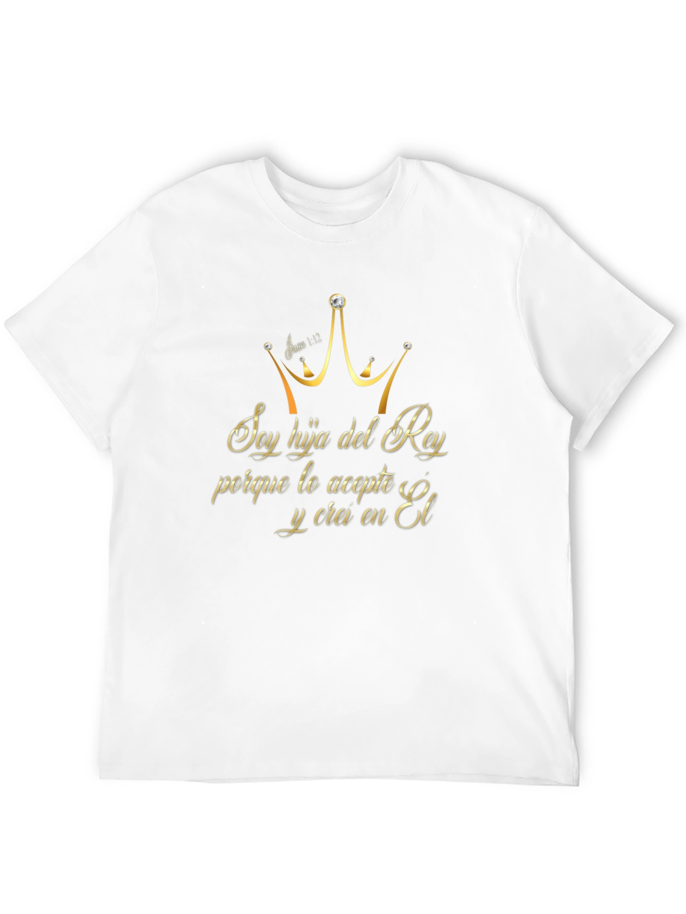 Soy Hija Del Rey Christian T-Shirt