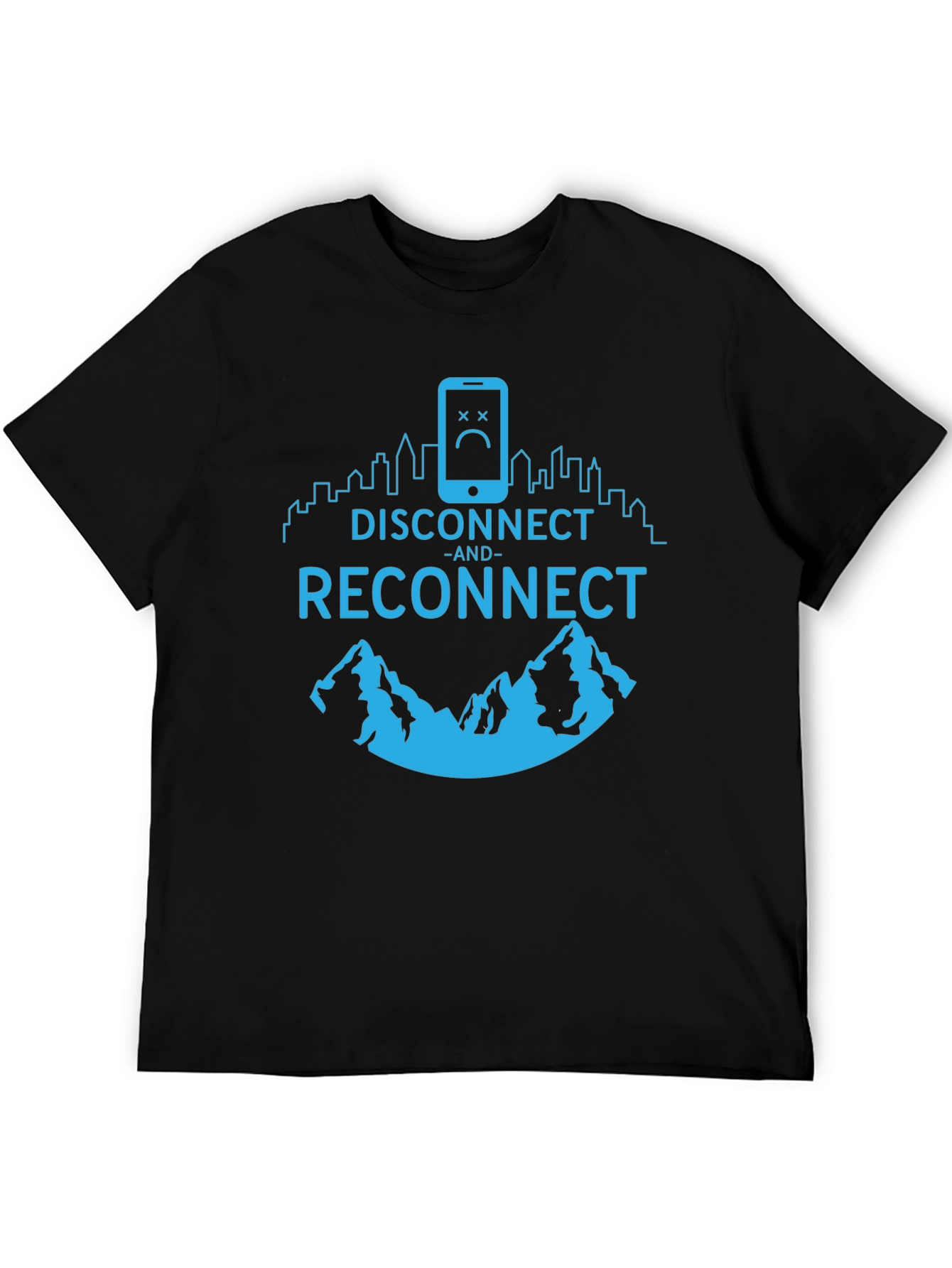 Disconnect and Reconnect Graphic T-Shirt