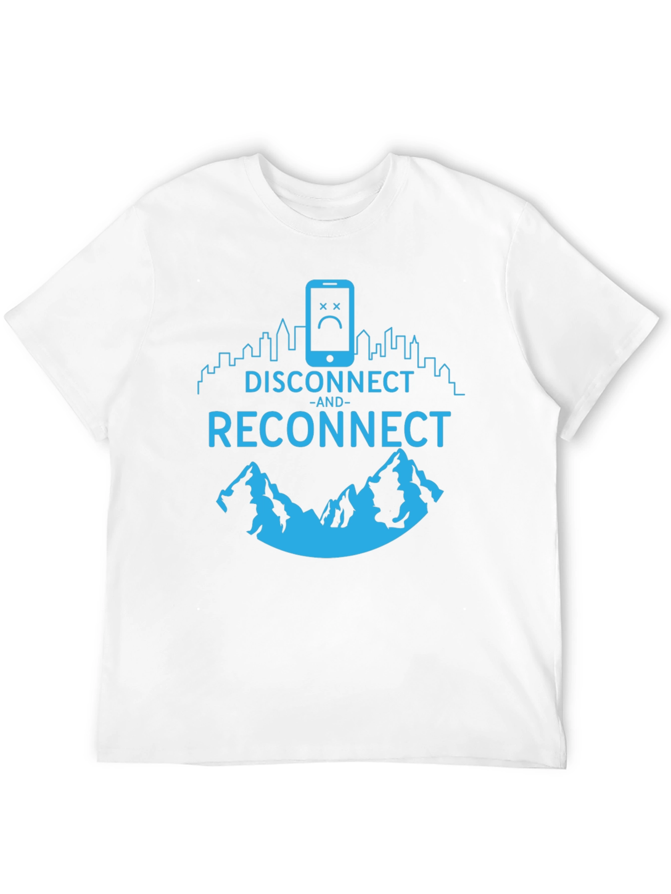 Disconnect and Reconnect Graphic T-Shirt