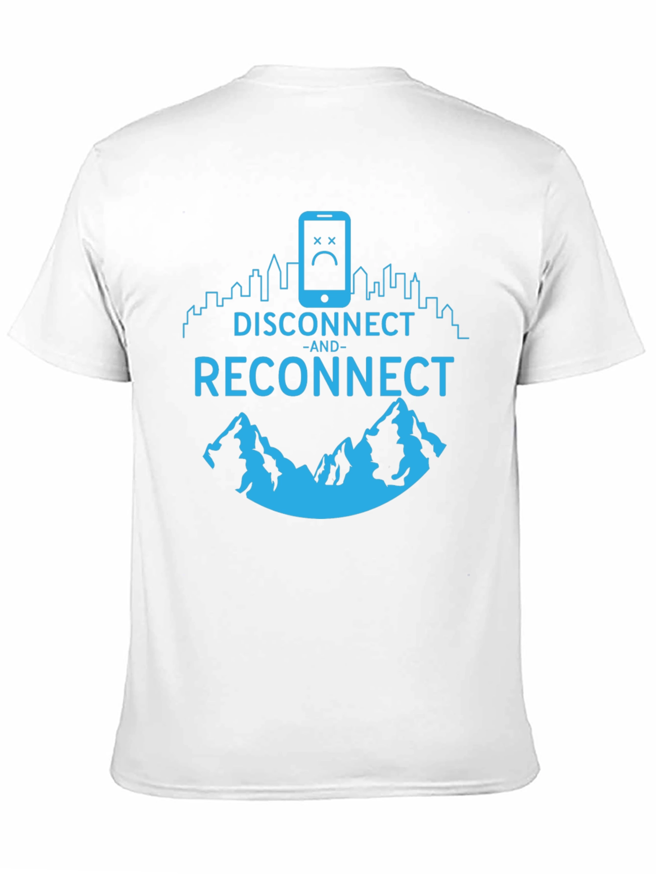 Disconnect and Reconnect Graphic T-Shirt