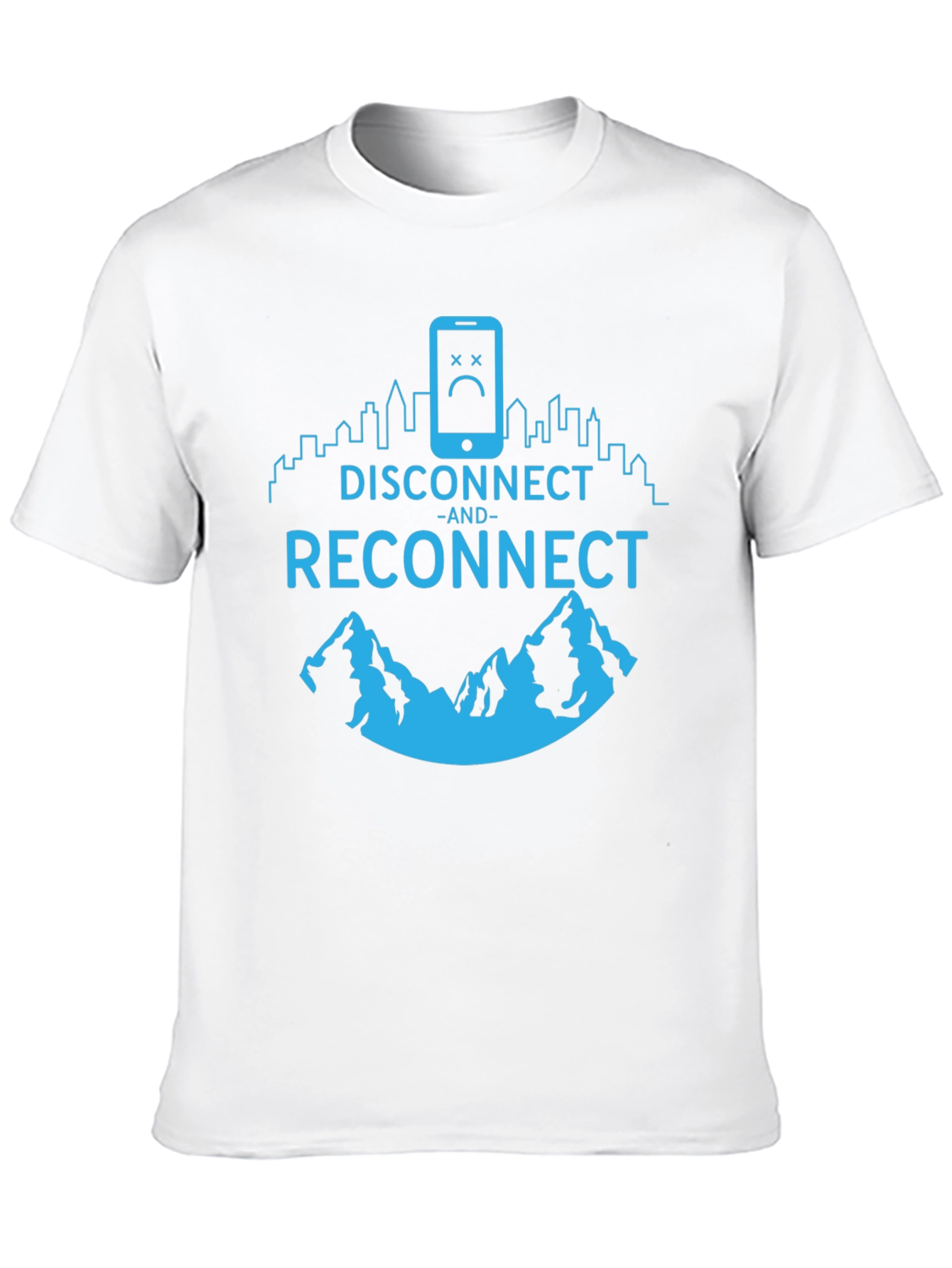 Disconnect and Reconnect Graphic T-Shirt