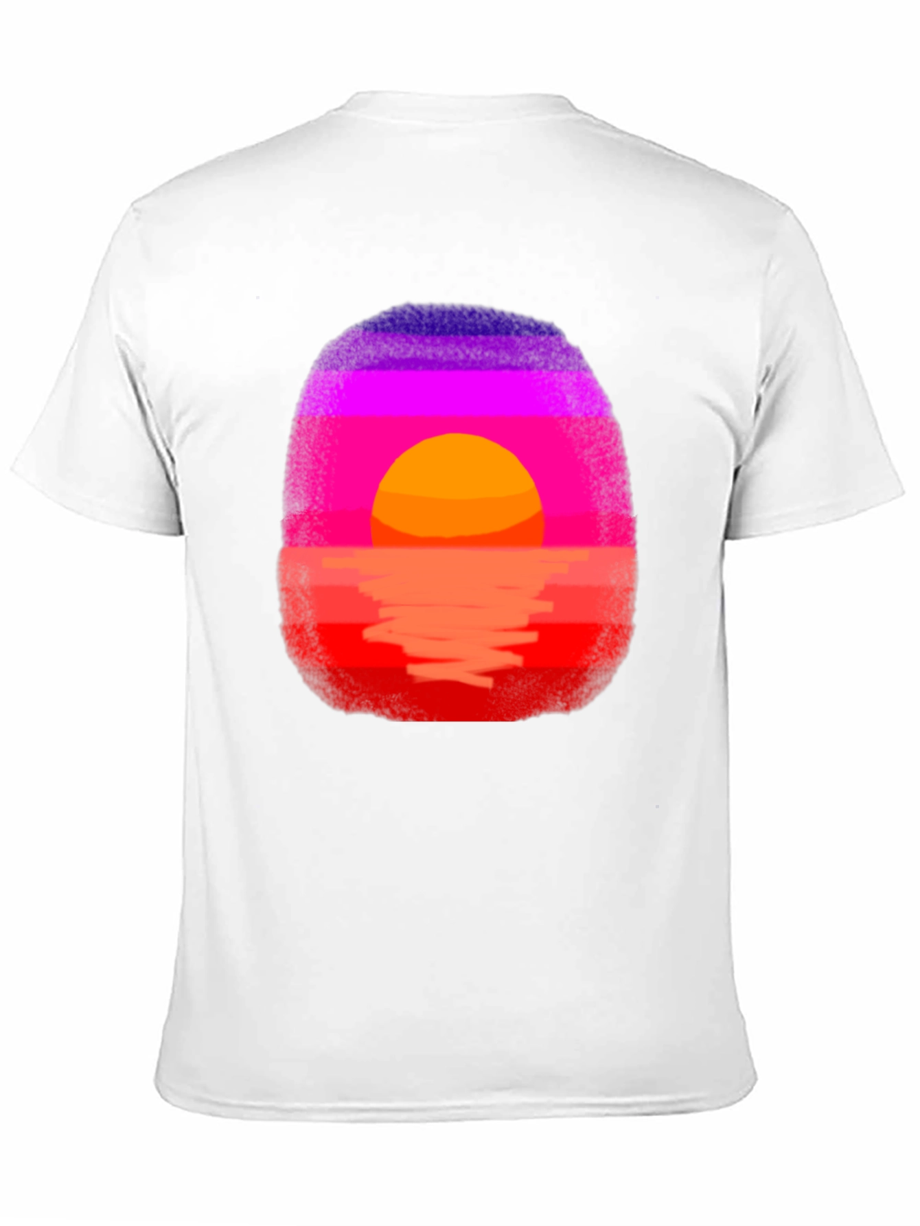 Sunset Graphic Tee - Retro Horizon Design