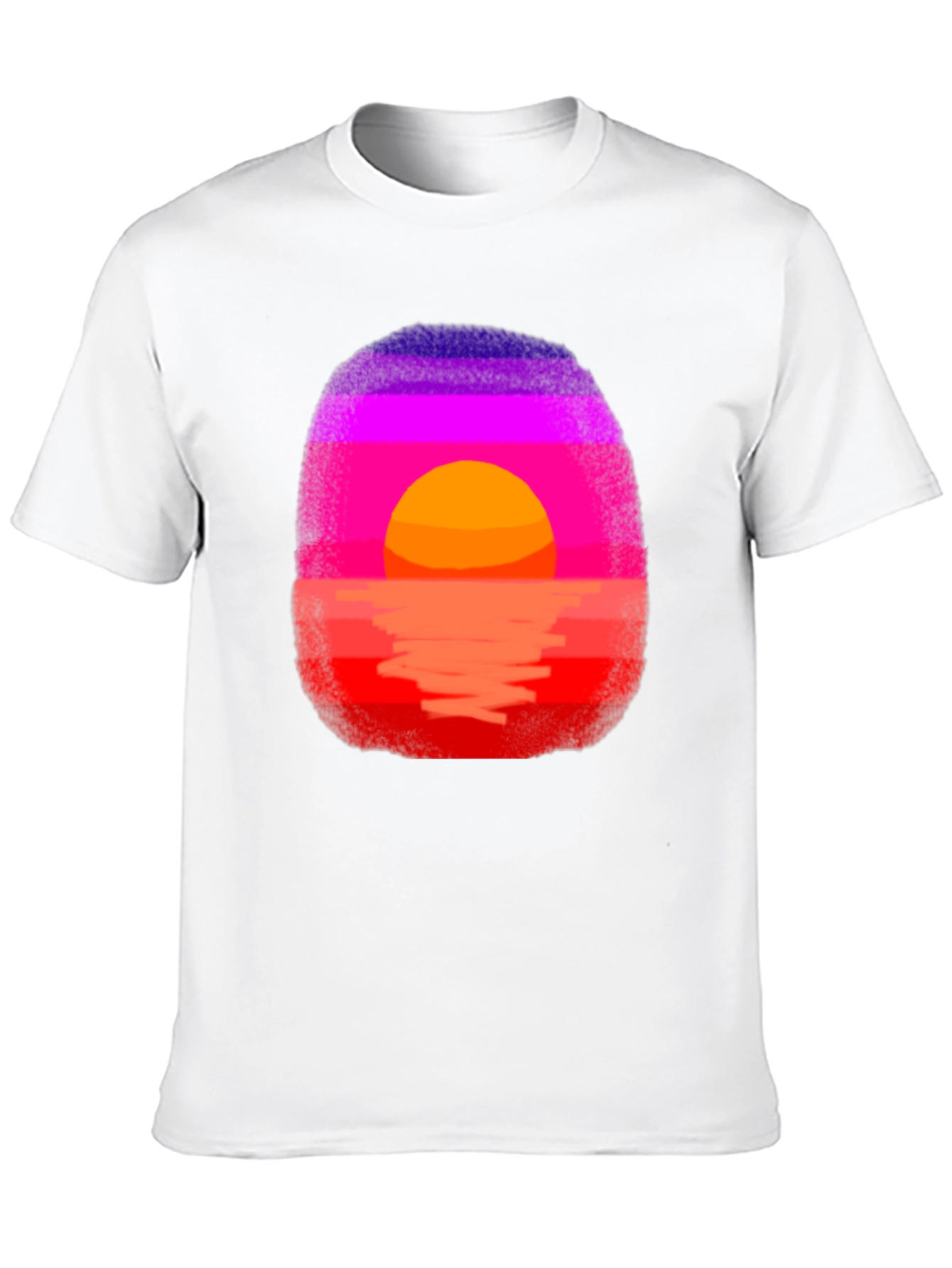 Sunset Graphic Tee - Retro Horizon Design