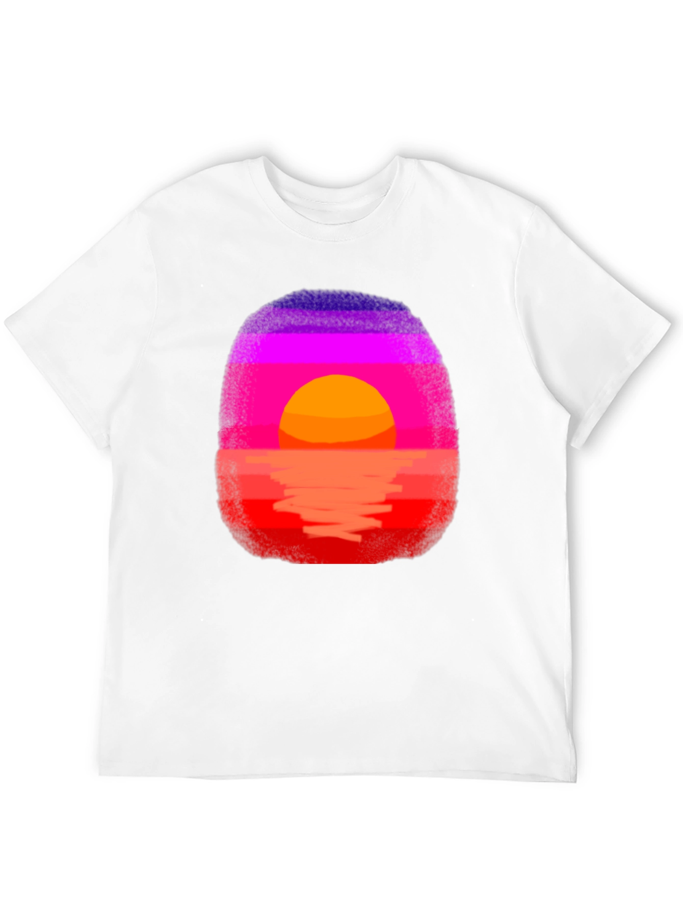 Sunset Graphic Tee - Retro Horizon Design