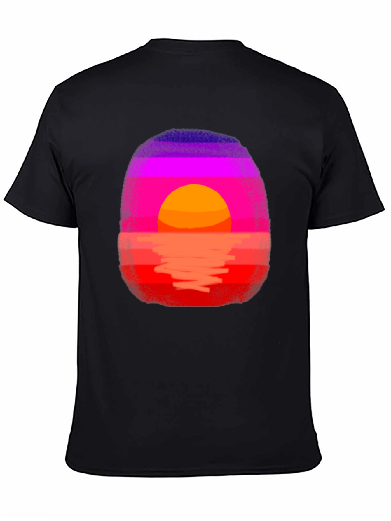 Sunset Graphic Tee - Retro Horizon Design