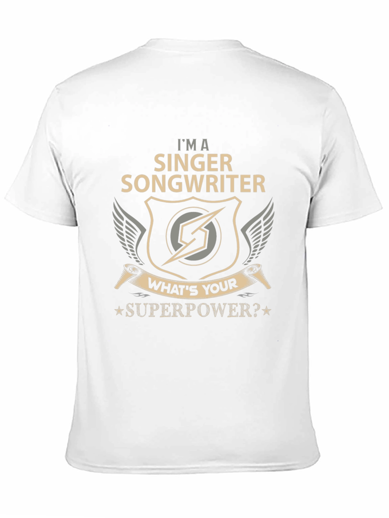 Singer Songwriter Superpower T-Shirt