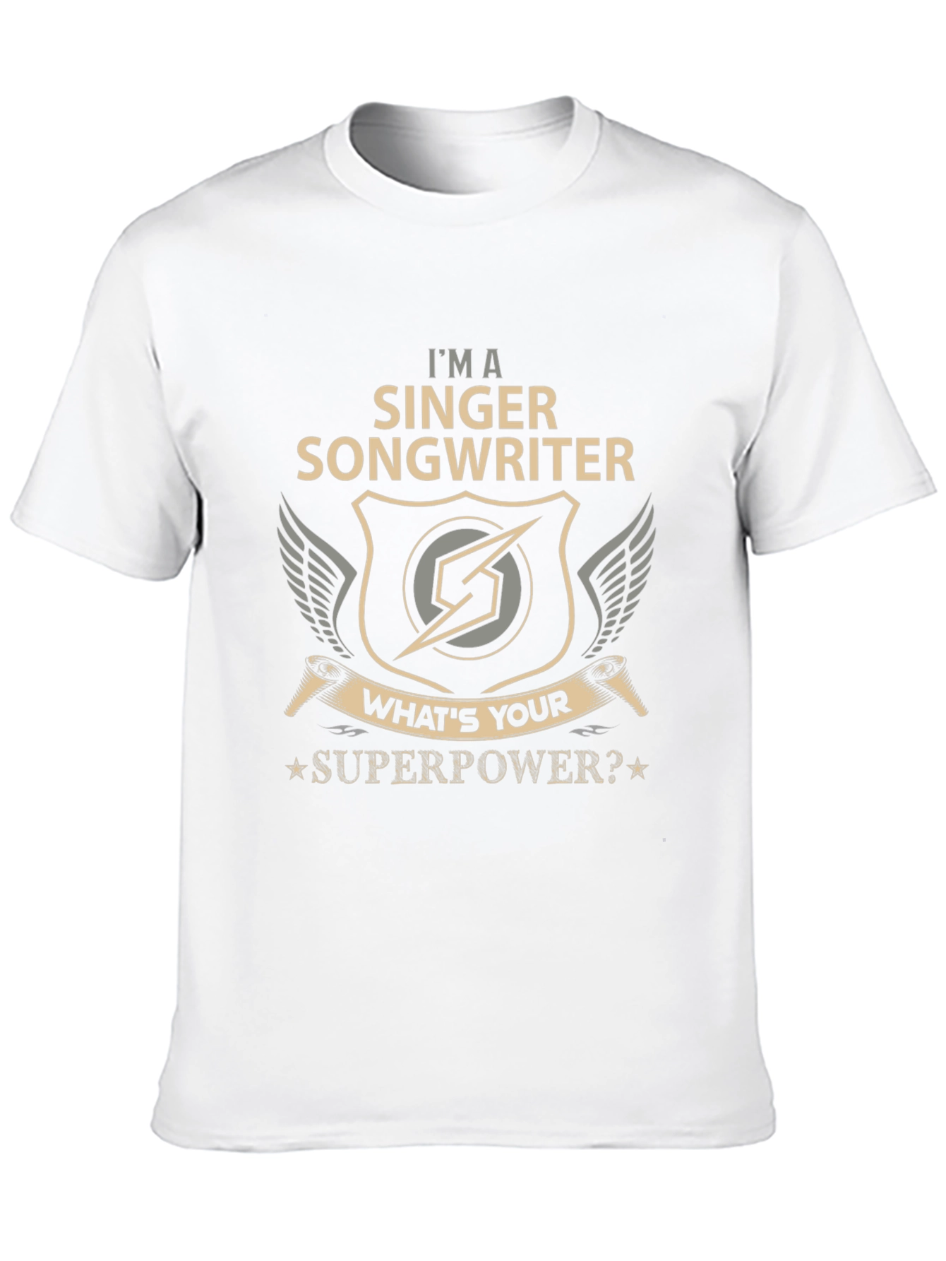 Singer Songwriter Superpower T-Shirt