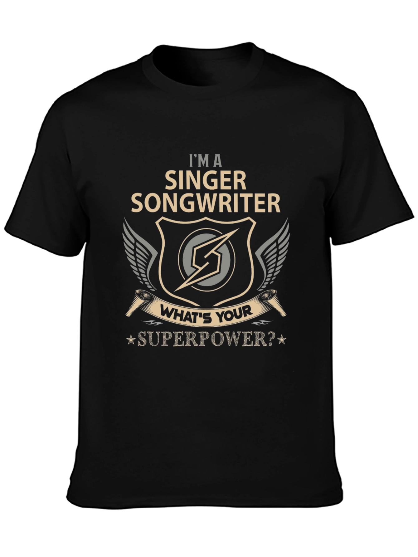 Singer Songwriter Superpower T-Shirt