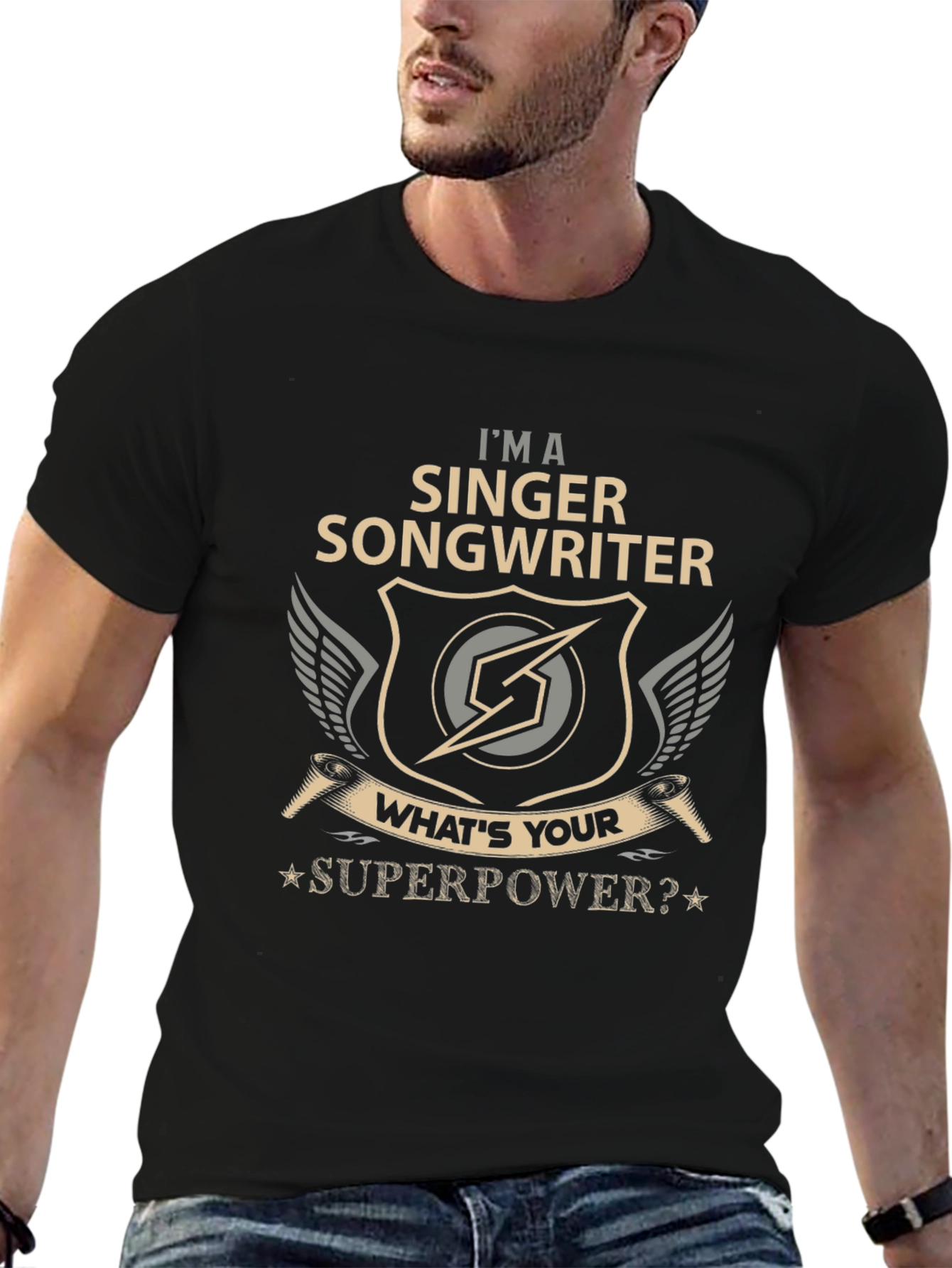 Singer Songwriter Superpower T-Shirt
