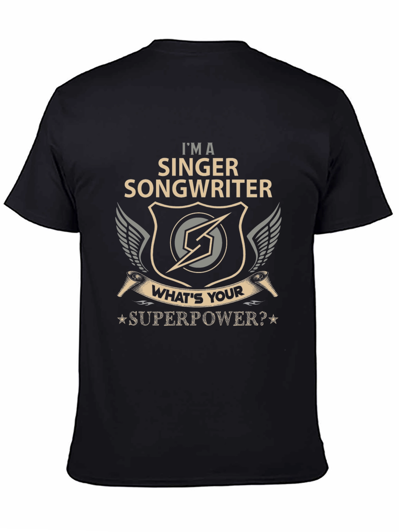 Singer Songwriter Superpower T-Shirt
