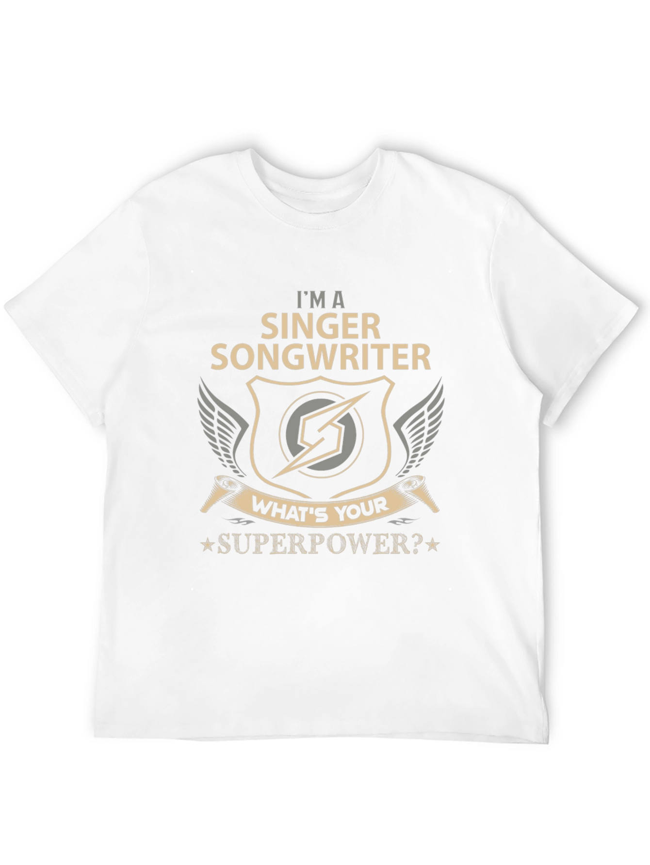 Singer Songwriter Superpower T-Shirt
