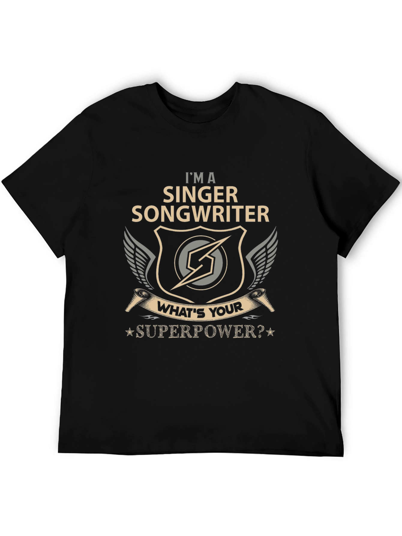 Singer Songwriter Superpower T-Shirt