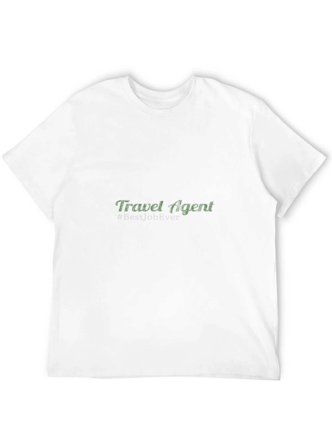 Travel Agent #BestJobEver Black T-Shirt