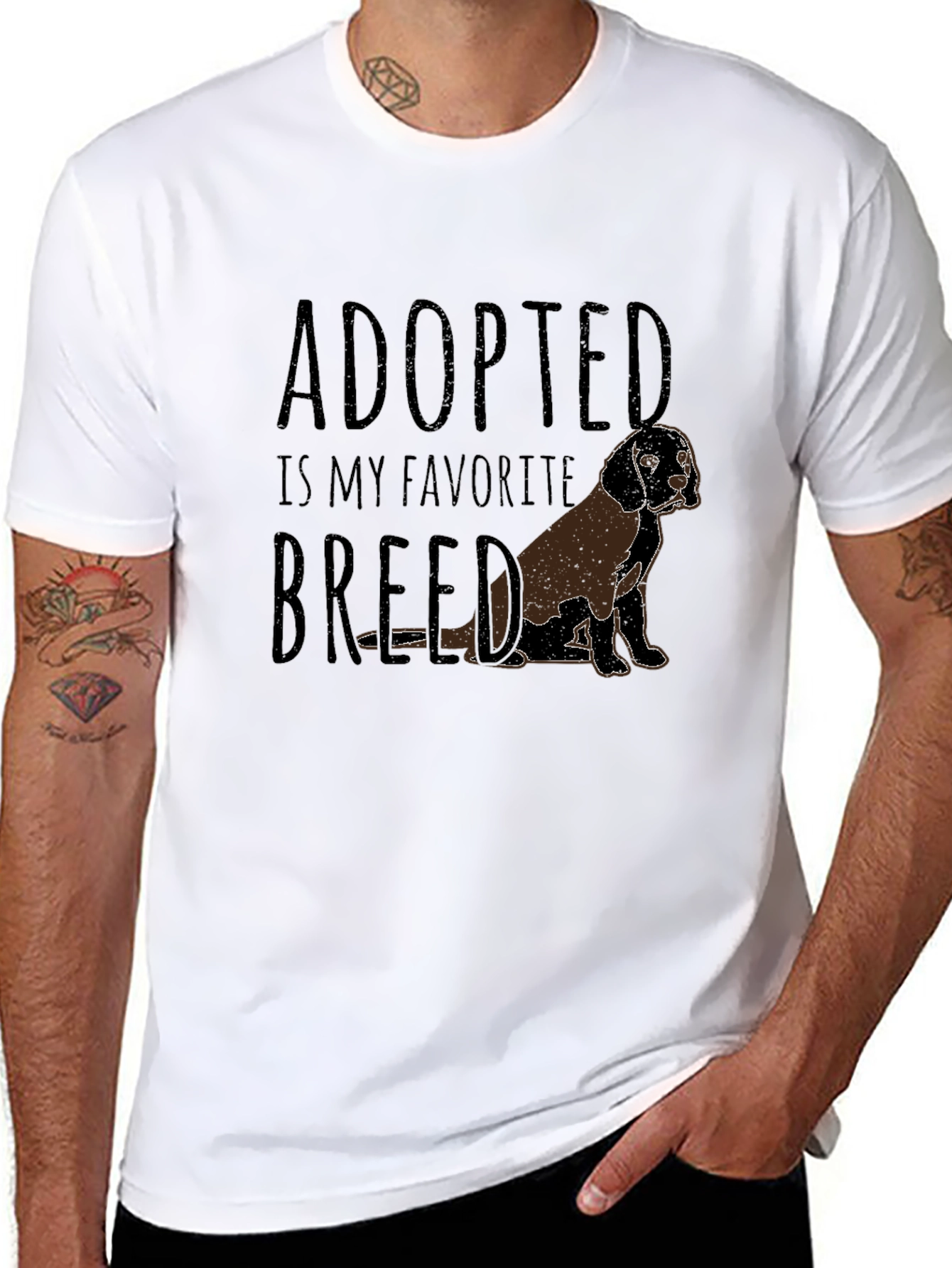 Adopted is My Favorite Breed T-Shirt