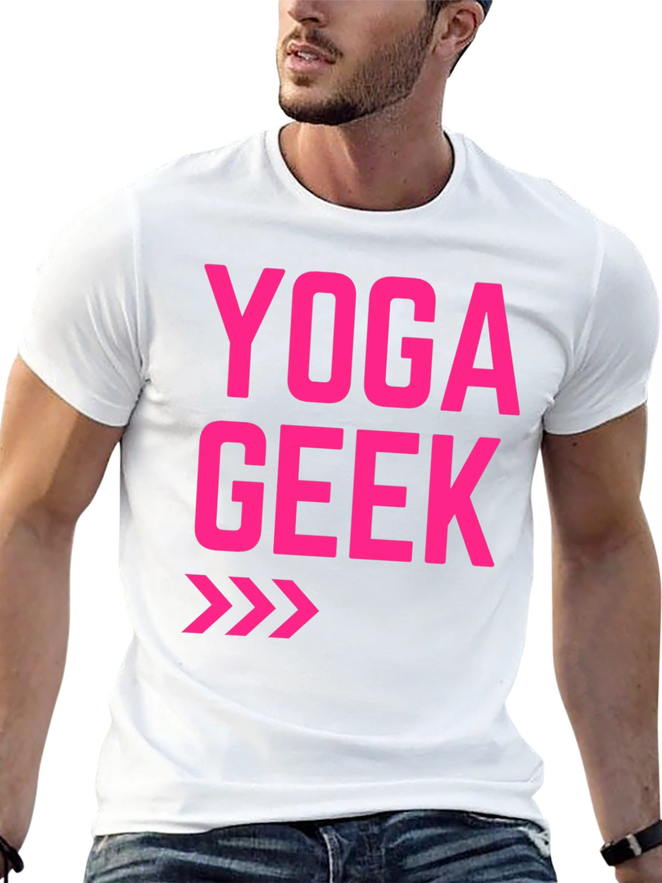 Yoga Geek T-Shirt - Black Graphic Tee