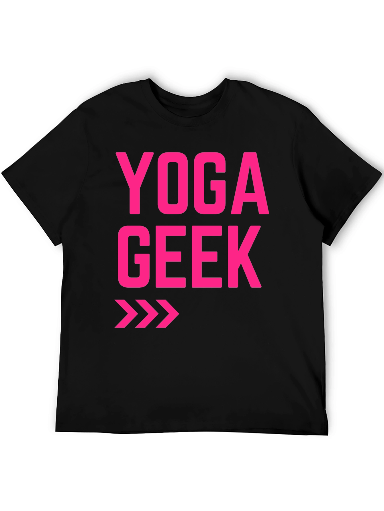 Yoga Geek T-Shirt - Black Graphic Tee