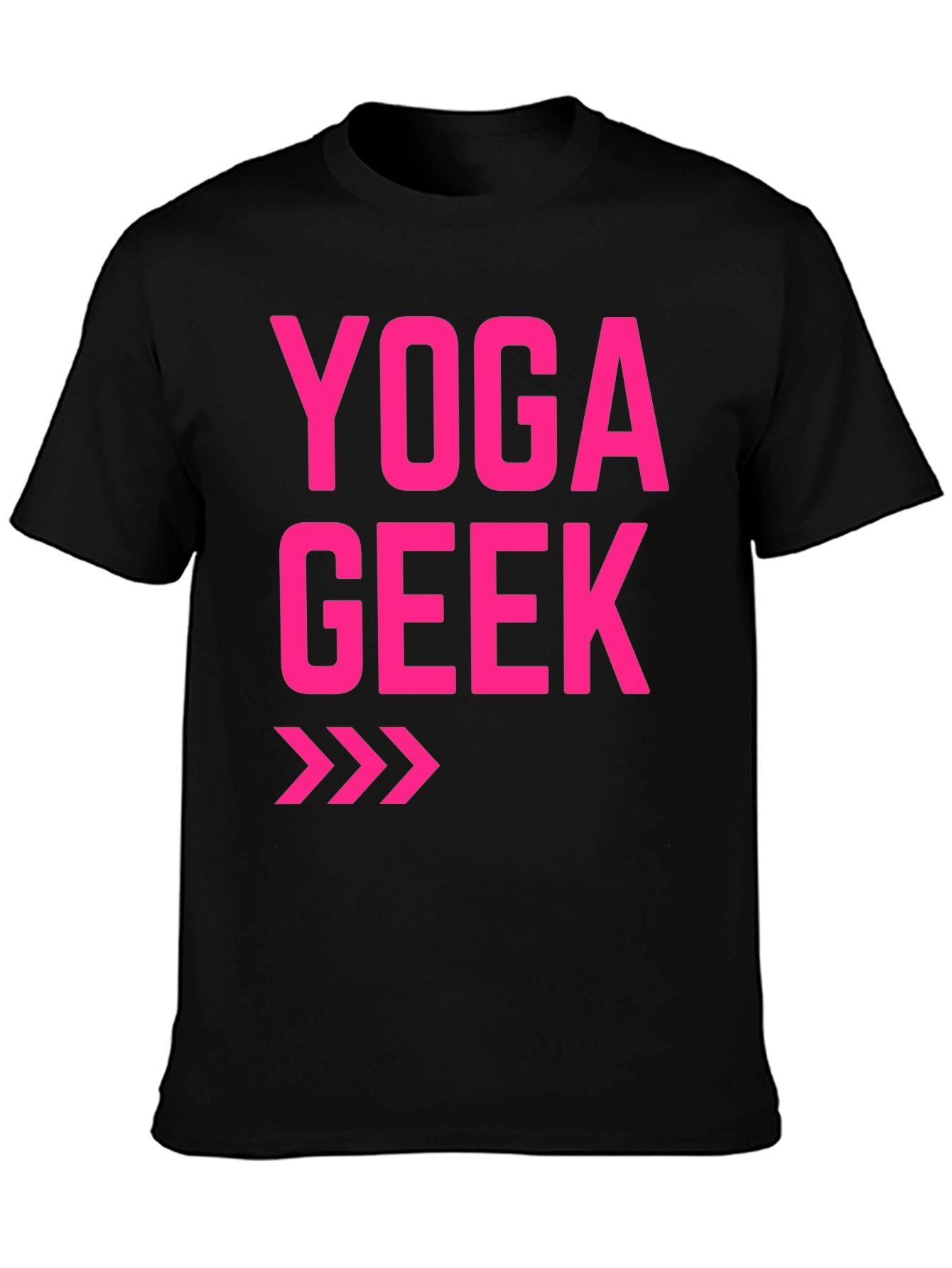 Yoga Geek T-Shirt - Black Graphic Tee