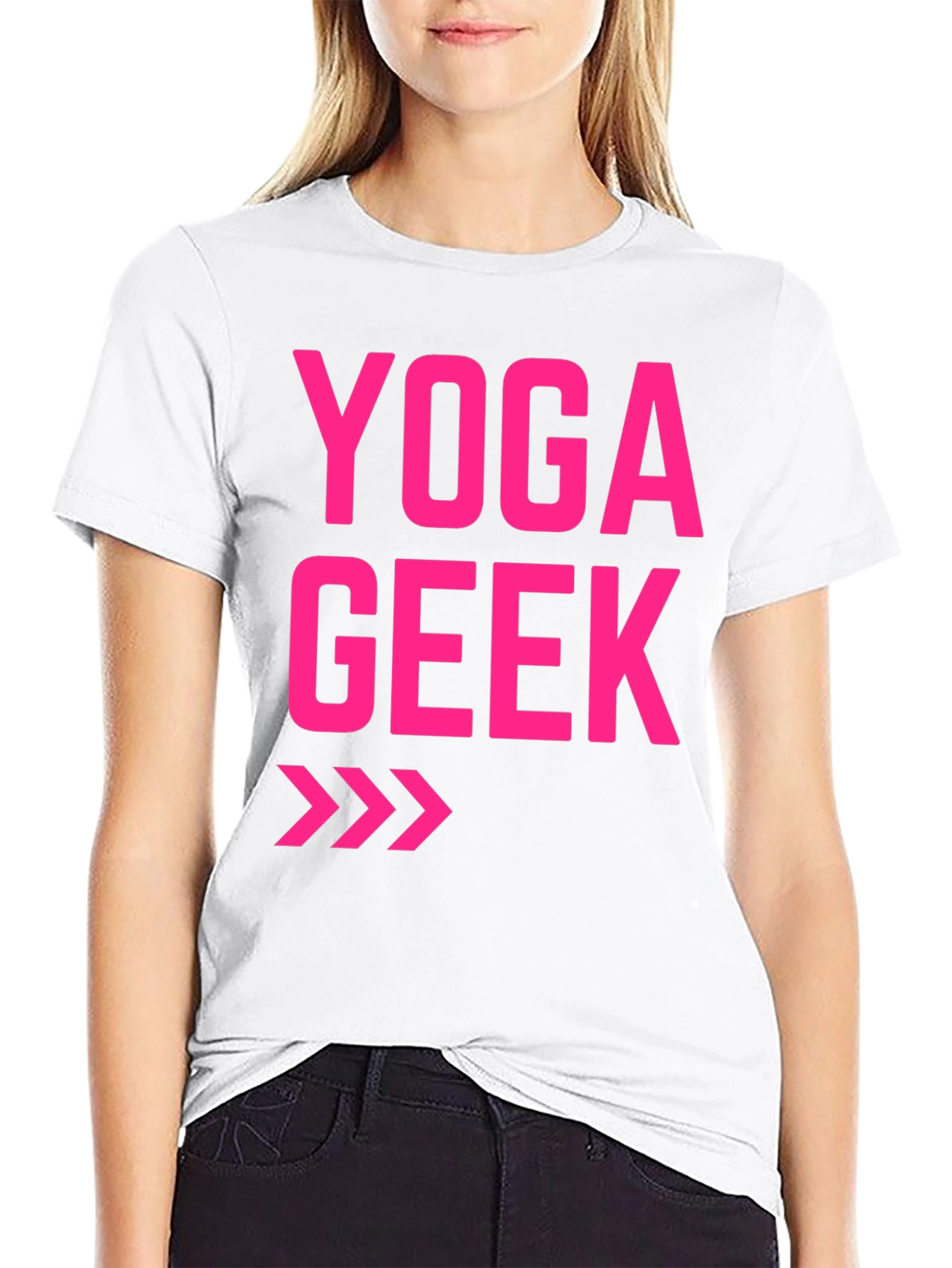 Yoga Geek T-Shirt - Black Graphic Tee