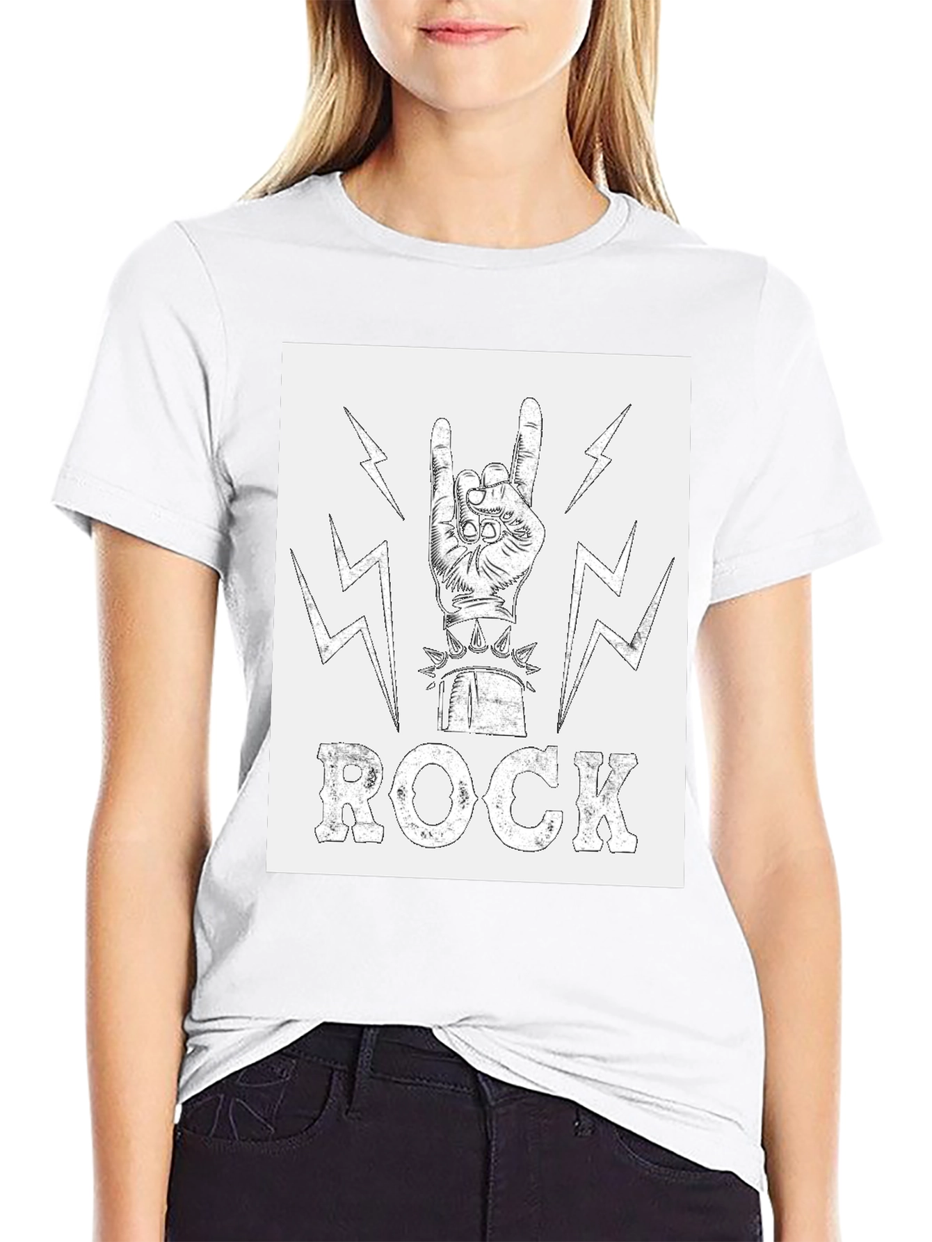 Rock and Roll Graphic T-Shirt