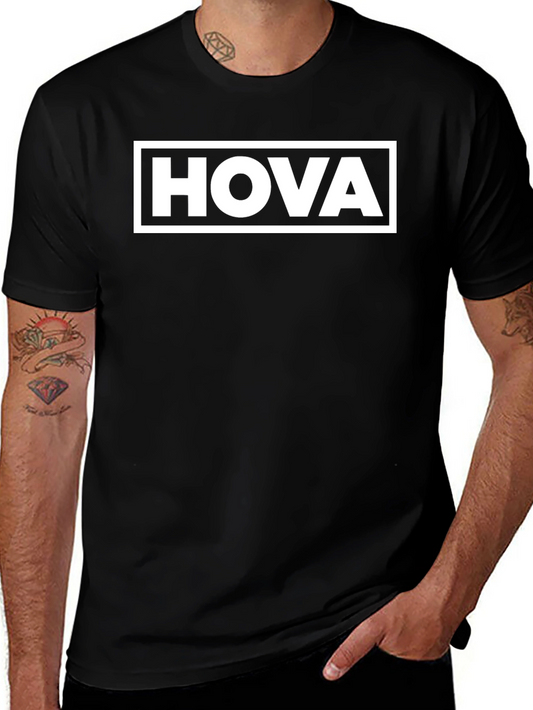 HOVA Graphic T-Shirt - Classic Black Tee