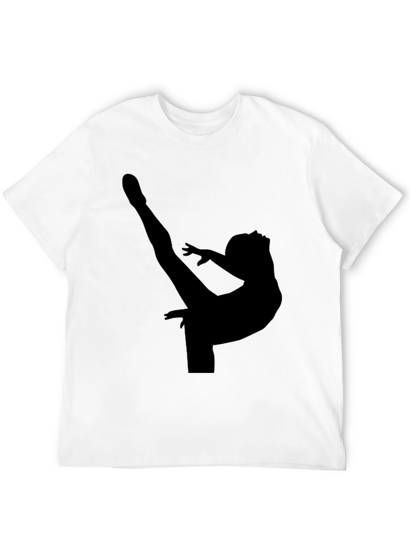 Gymnast Silhouette Graphic Tee