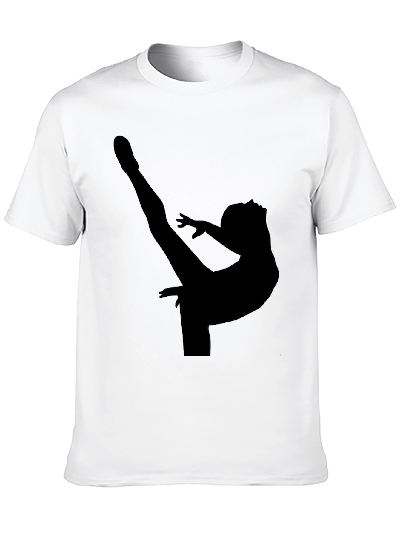 Gymnast Silhouette Graphic Tee
