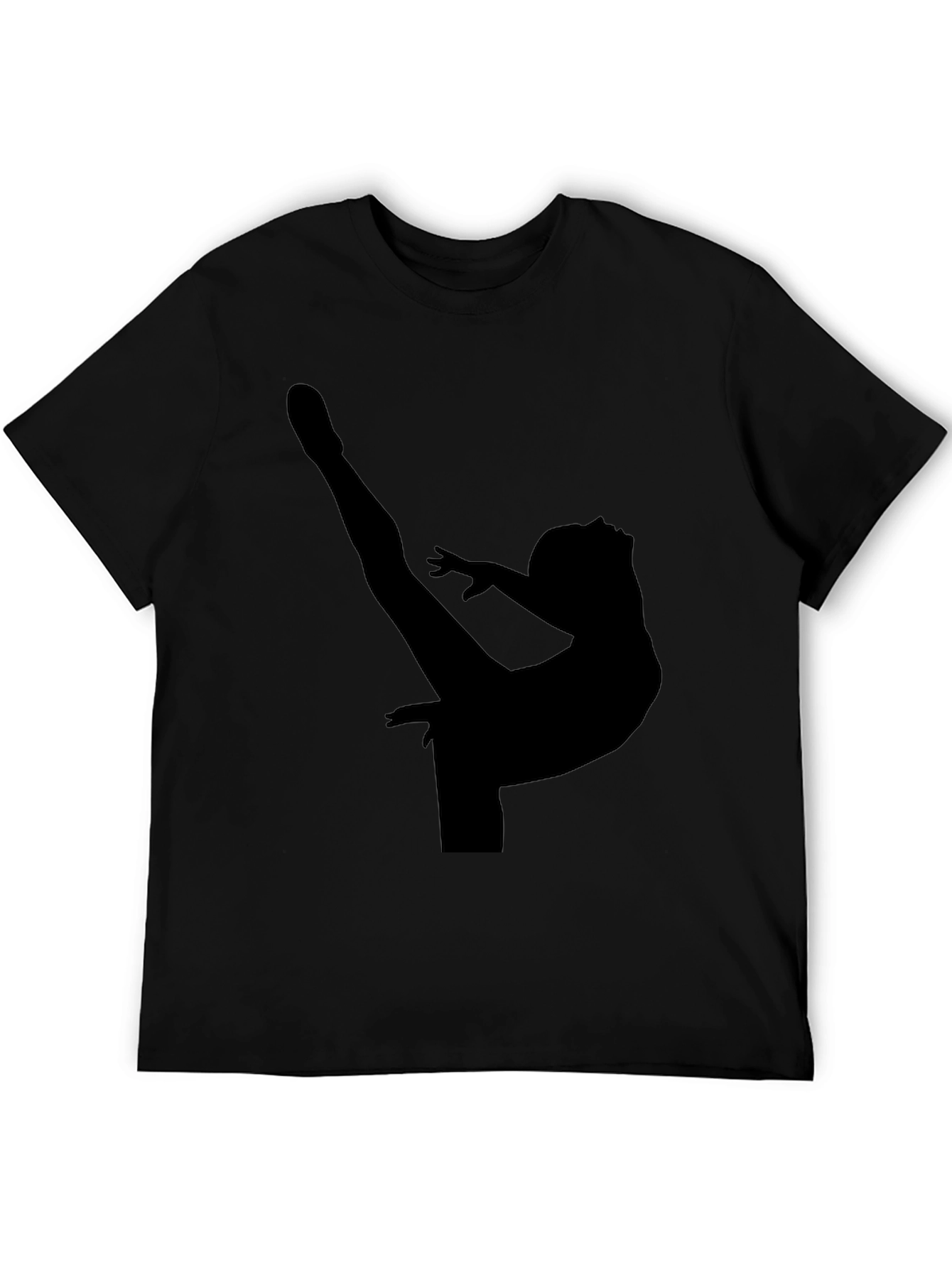 Gymnast Silhouette Graphic Tee